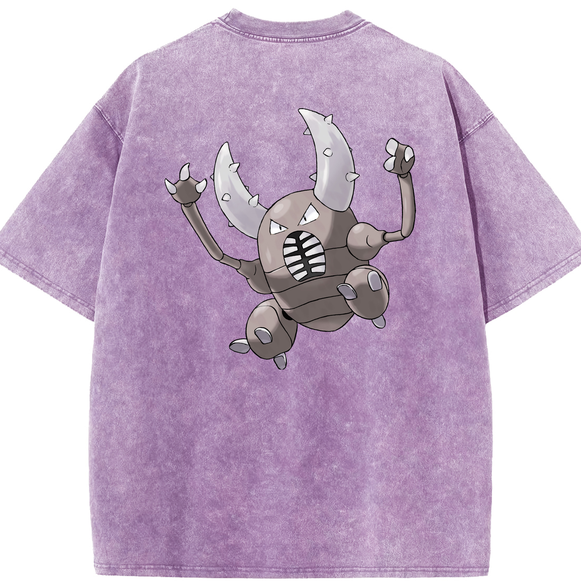（画像用） ポケットモンスター Pokémon 綿100% ヴィンテージ風 半袖Tシャツ（背面プリント）
