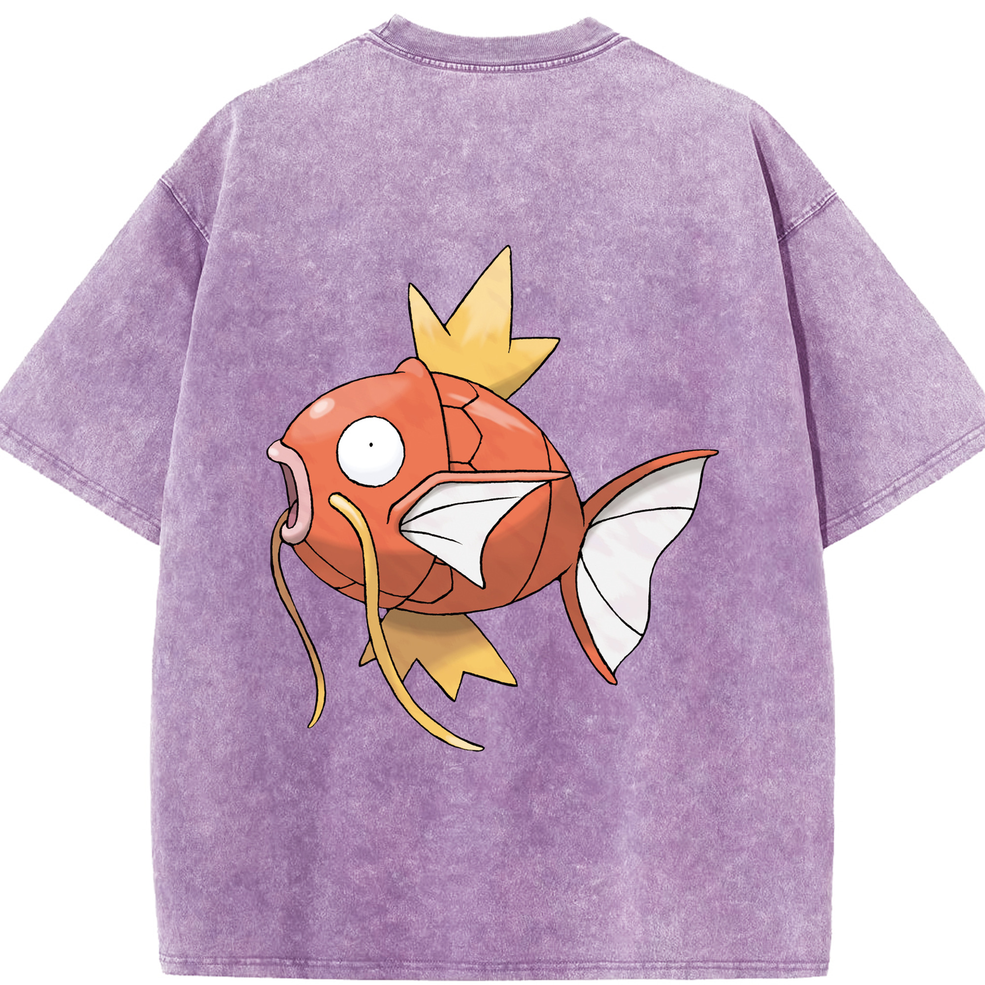 （画像用） ポケットモンスター Pokémon 綿100% ヴィンテージ風 半袖Tシャツ（背面プリント）