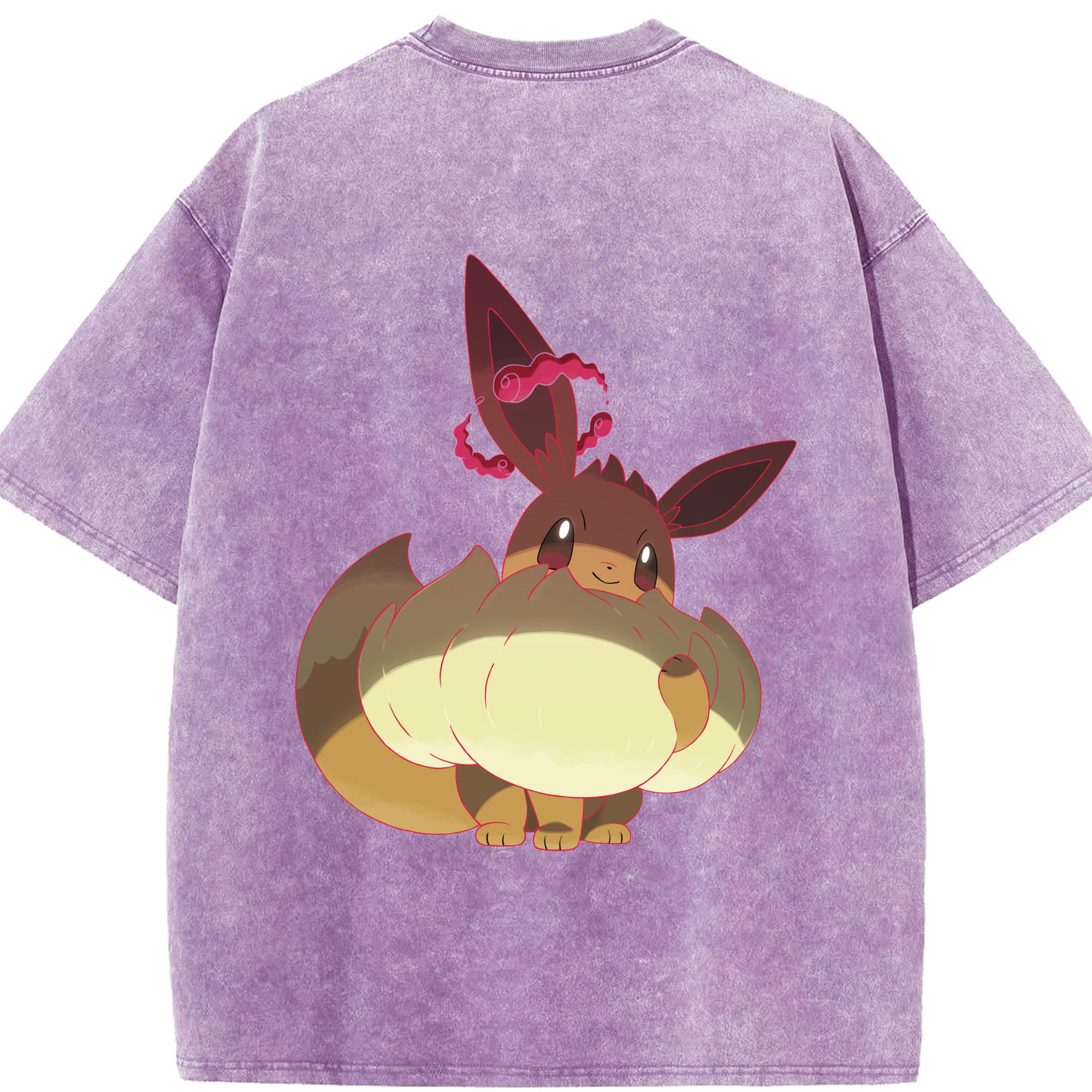 （画像用） ポケットモンスター Pokémon 綿100% ヴィンテージ風 半袖Tシャツ（背面プリント）