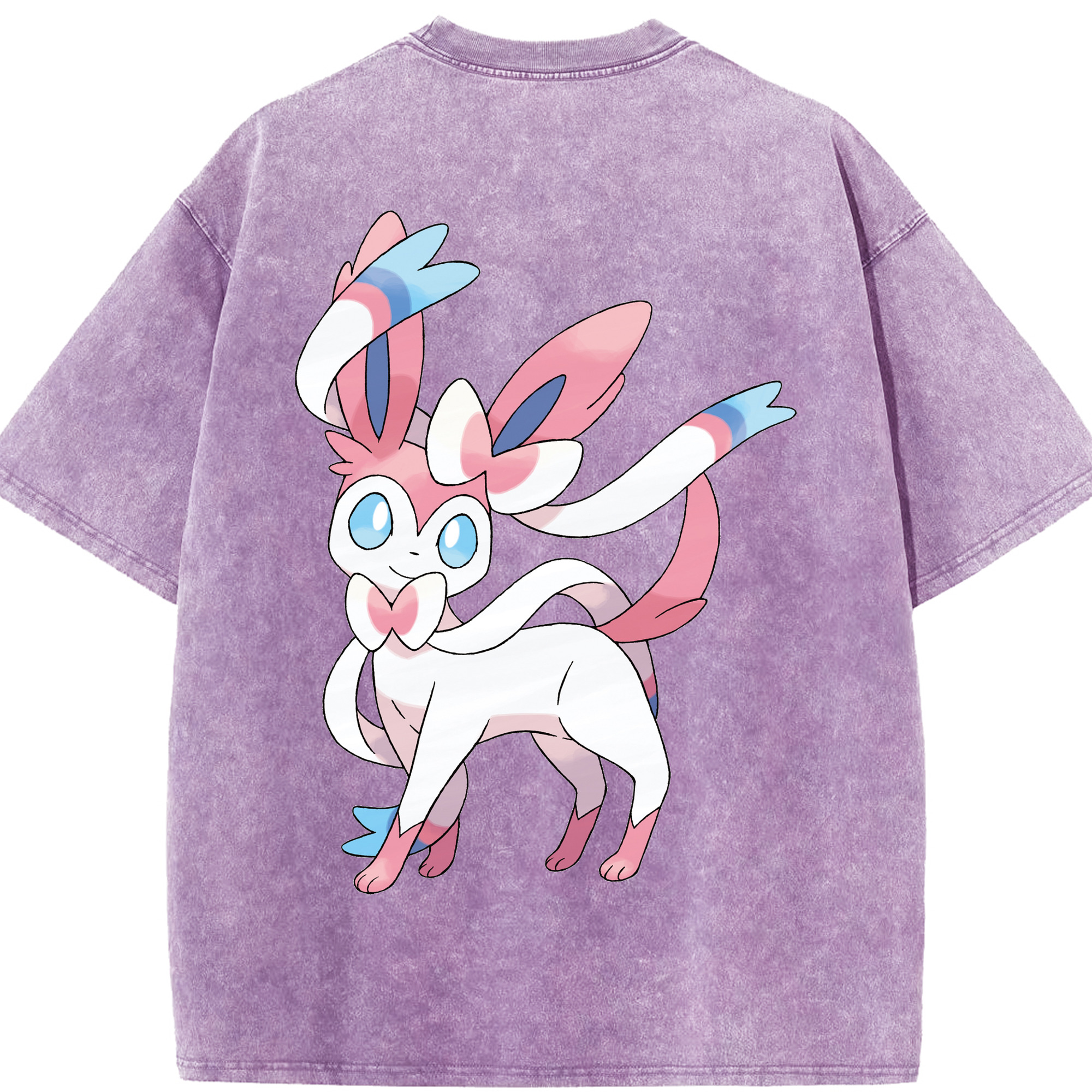 （画像用） ポケットモンスター Pokémon 綿100% ヴィンテージ風 半袖Tシャツ（背面プリント）