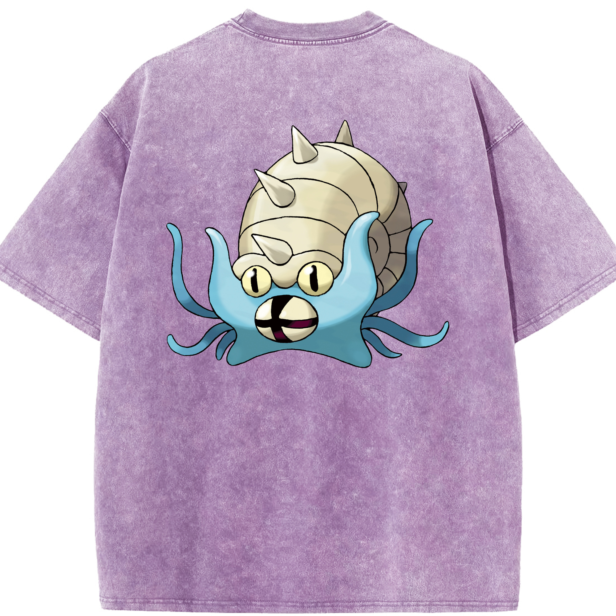 （画像用） ポケットモンスター Pokémon 綿100% ヴィンテージ風 半袖Tシャツ（背面プリント）