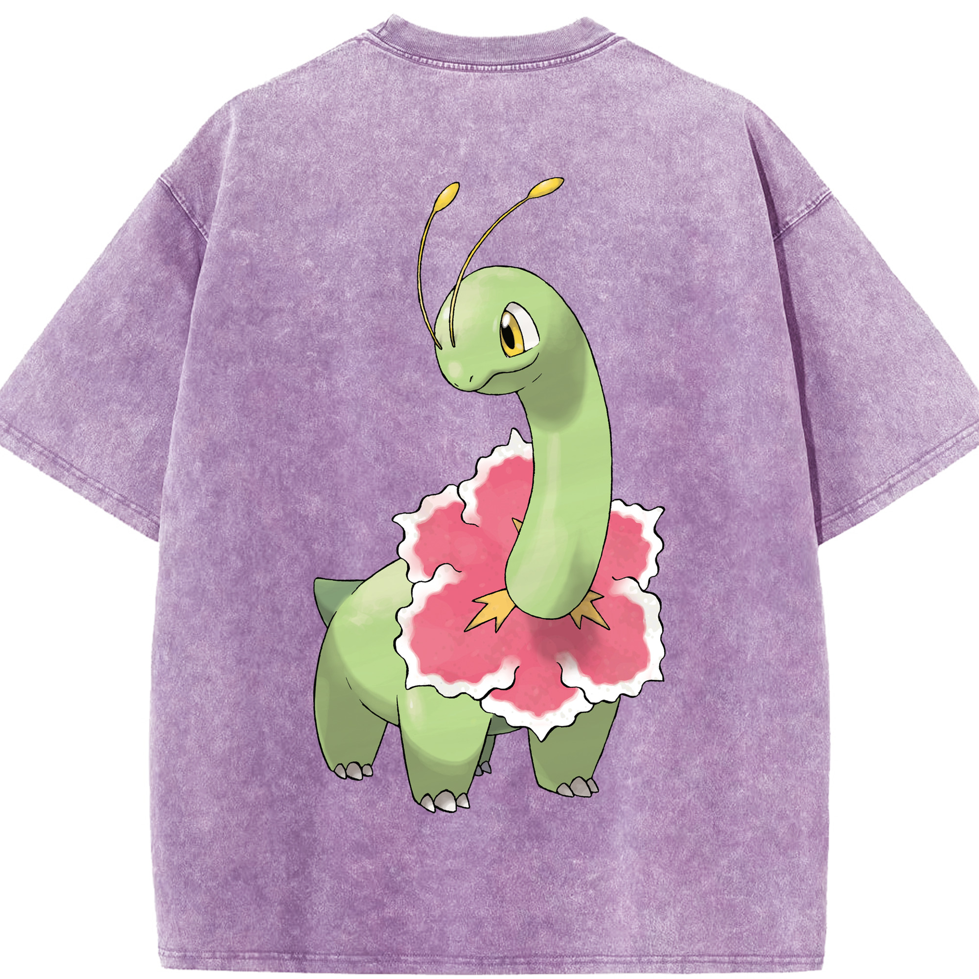 （画像用） ポケットモンスター Pokémon 綿100% ヴィンテージ風 半袖Tシャツ（背面プリント）