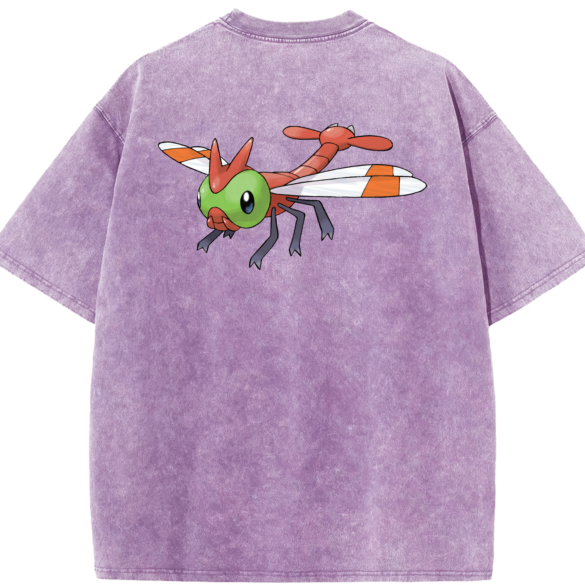 （画像用） ポケットモンスター Pokémon 綿100% ヴィンテージ風 半袖Tシャツ（背面プリント）