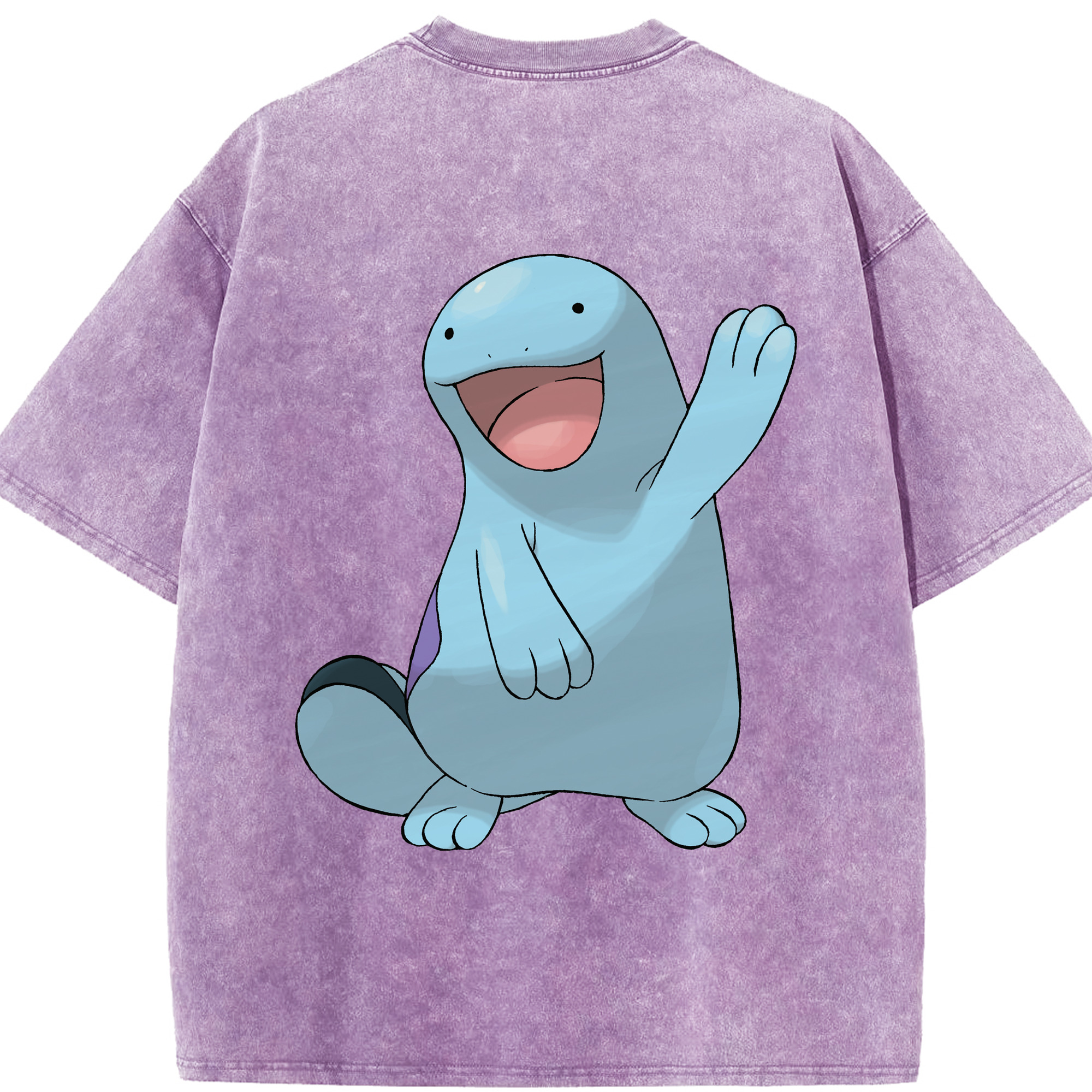（画像用） ポケットモンスター Pokémon 綿100% ヴィンテージ風 半袖Tシャツ（背面プリント）