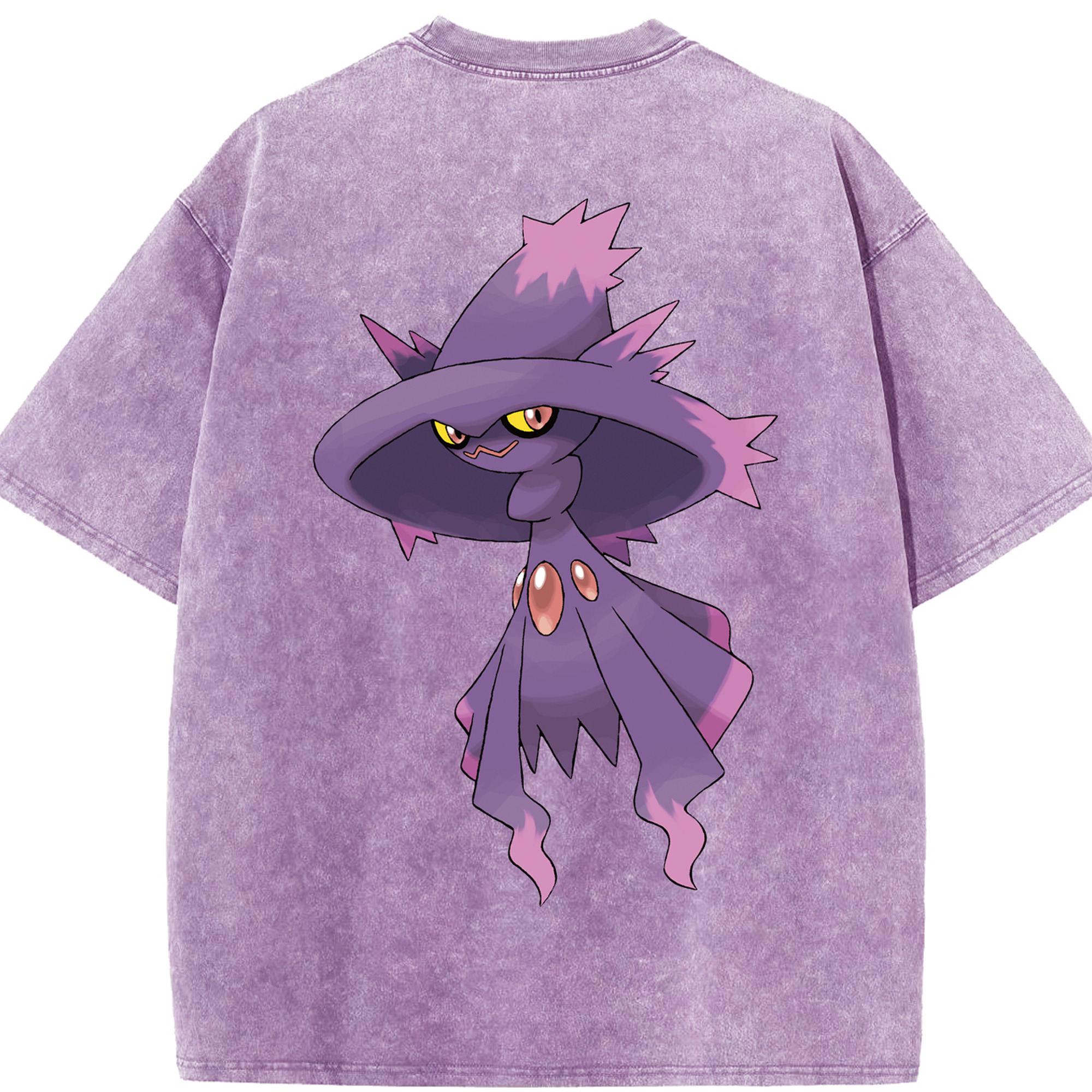 （画像用） ポケットモンスター Pokémon 綿100% ヴィンテージ風 半袖Tシャツ（背面プリント）