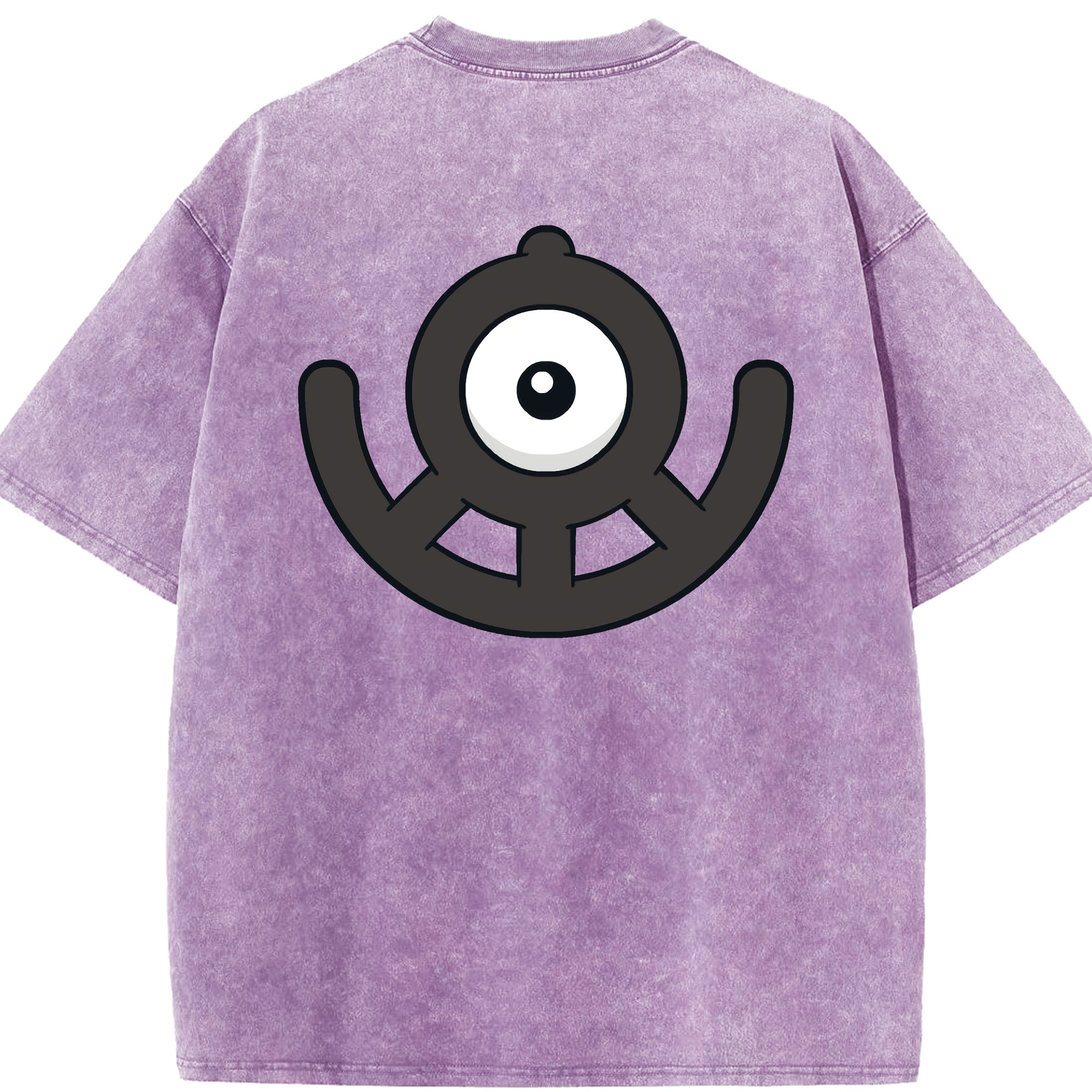 （画像用） ポケットモンスター Pokémon 綿100% ヴィンテージ風 半袖Tシャツ（背面プリント）