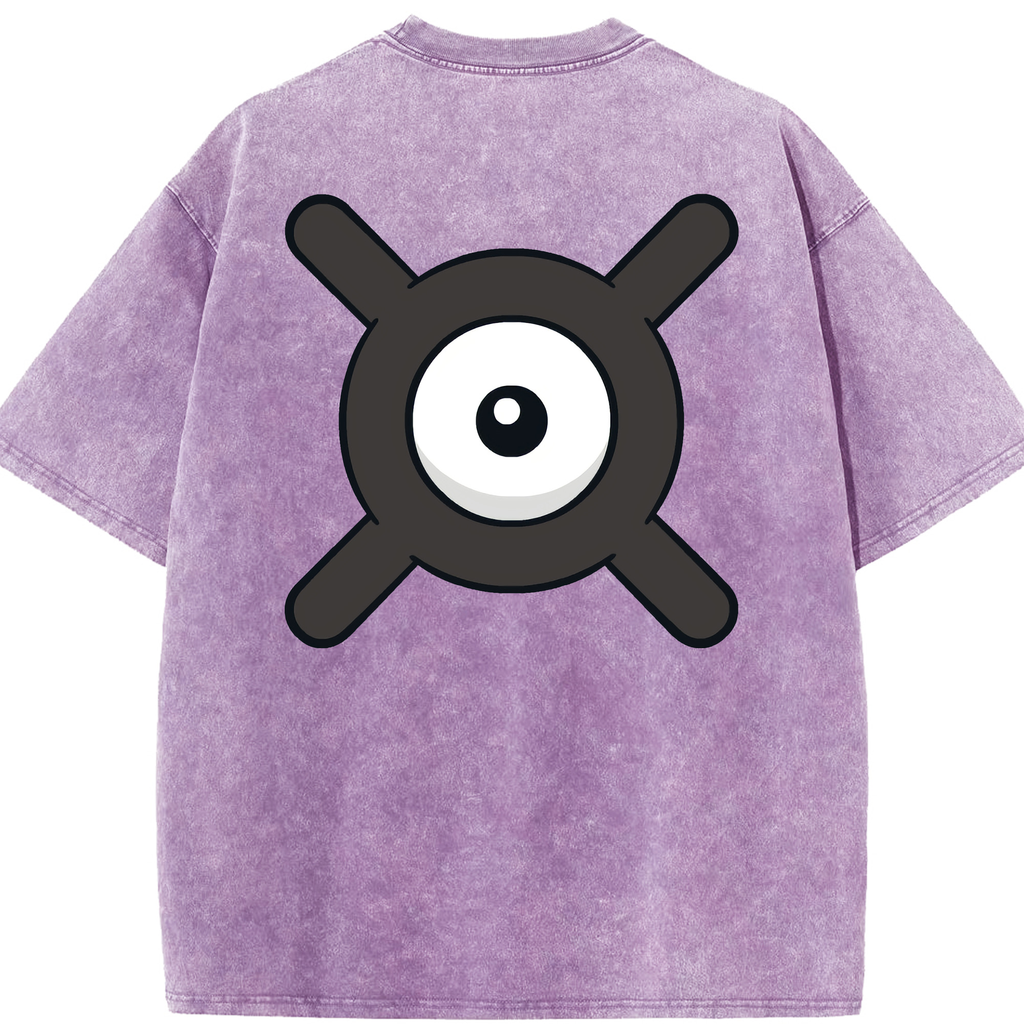 （画像用） ポケットモンスター Pokémon 綿100% ヴィンテージ風 半袖Tシャツ（背面プリント）