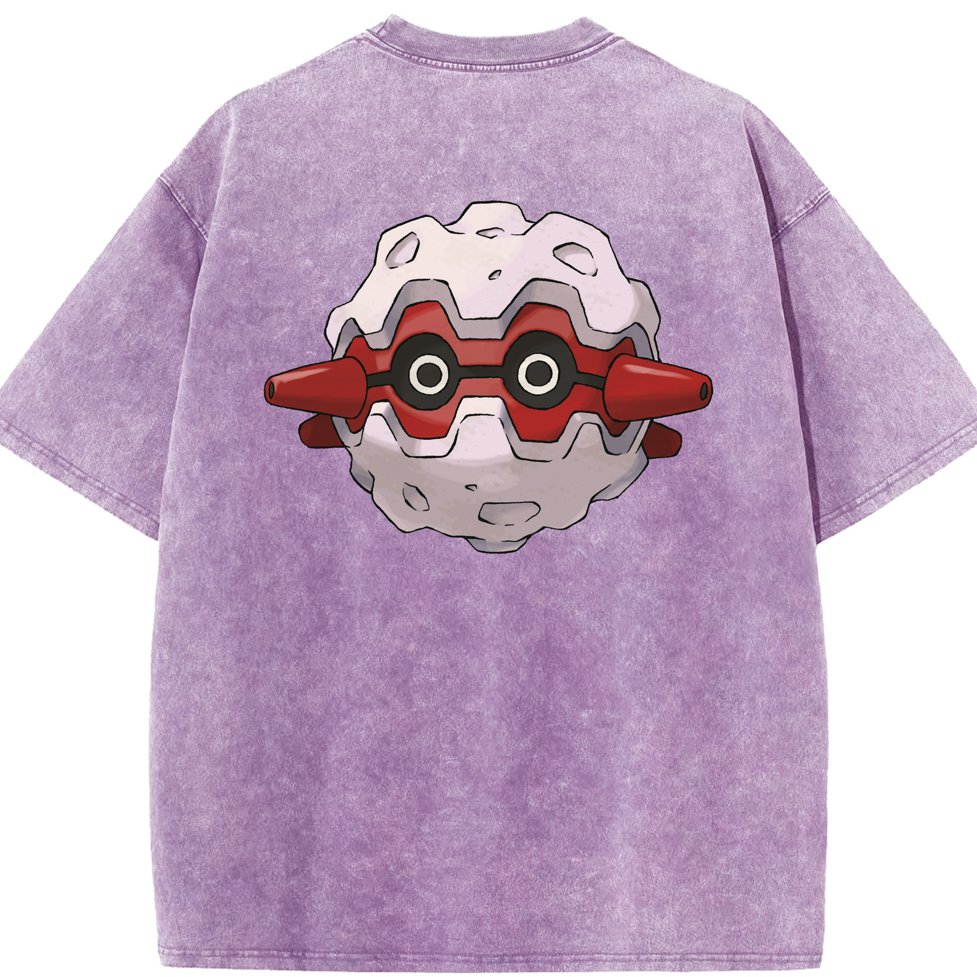 （画像用） ポケットモンスター Pokémon 綿100% ヴィンテージ風 半袖Tシャツ（背面プリント）