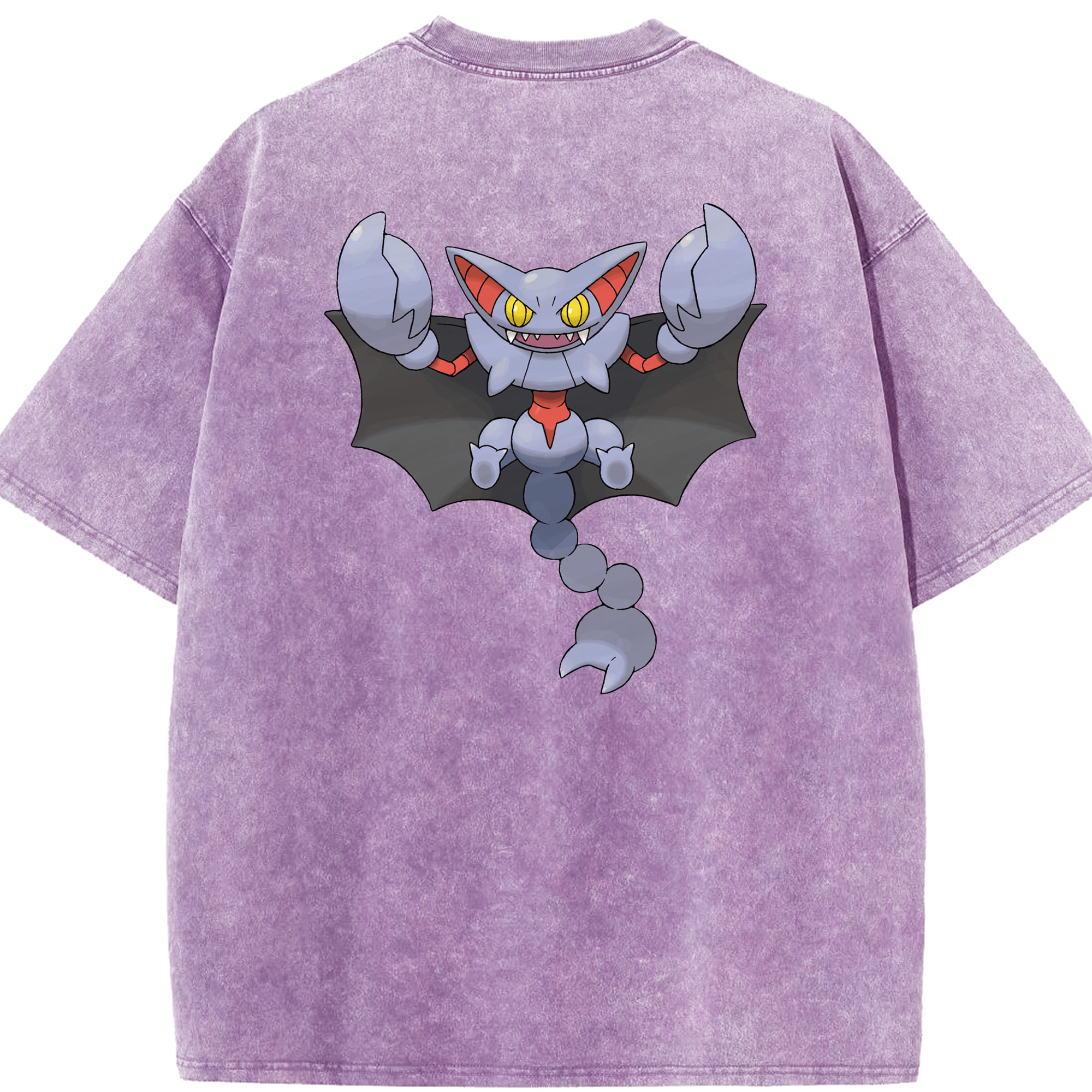 （画像用） ポケットモンスター Pokémon 綿100% ヴィンテージ風 半袖Tシャツ（背面プリント）