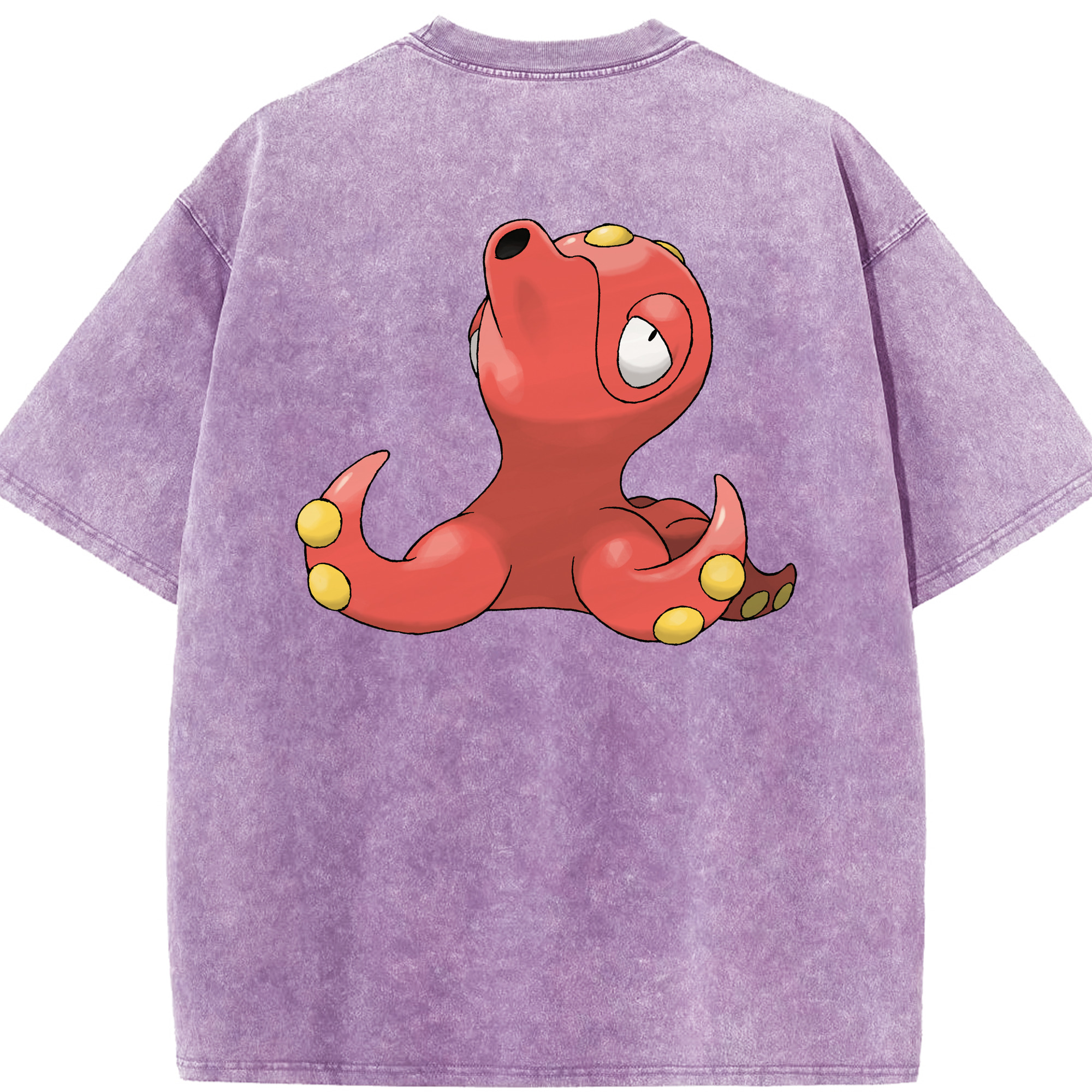 （画像用） ポケットモンスター Pokémon 綿100% ヴィンテージ風 半袖Tシャツ（背面プリント）