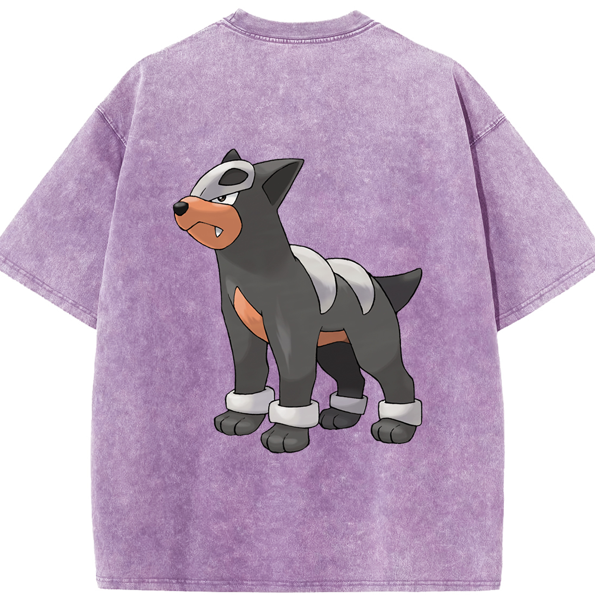 （画像用） ポケットモンスター Pokémon 綿100% ヴィンテージ風 半袖Tシャツ（背面プリント）