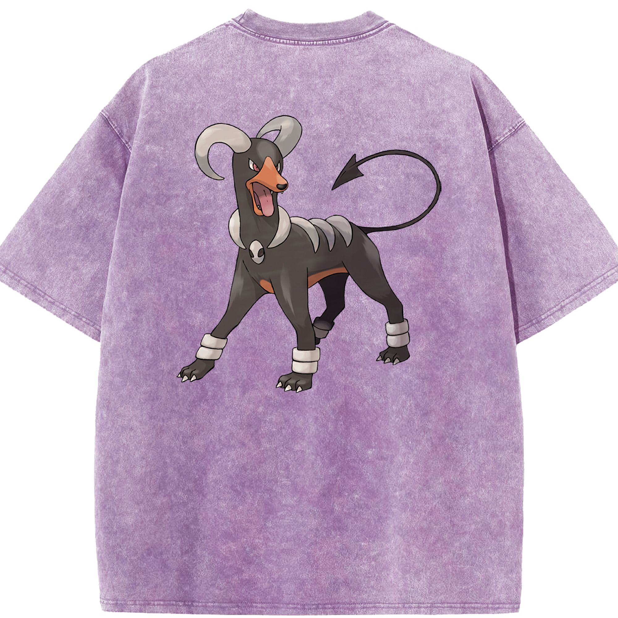 （画像用） ポケットモンスター Pokémon 綿100% ヴィンテージ風 半袖Tシャツ（背面プリント）