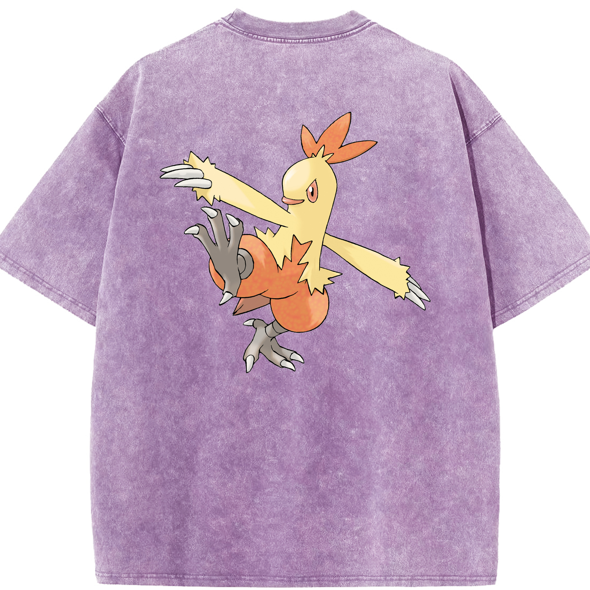 （画像用） ポケットモンスター Pokémon 綿100% ヴィンテージ風 半袖Tシャツ（背面プリント）