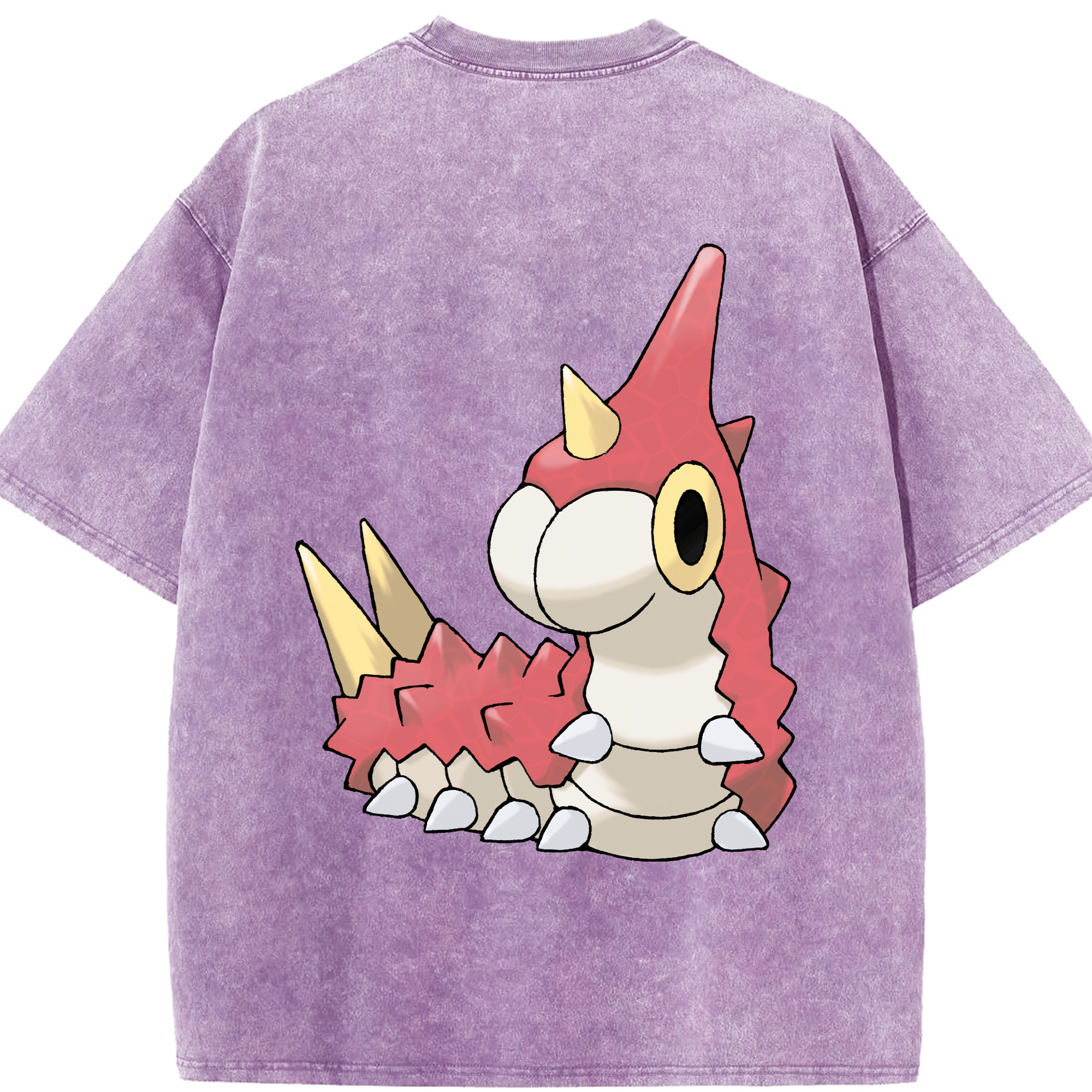 （画像用） ポケットモンスター Pokémon 綿100% ヴィンテージ風 半袖Tシャツ（背面プリント）