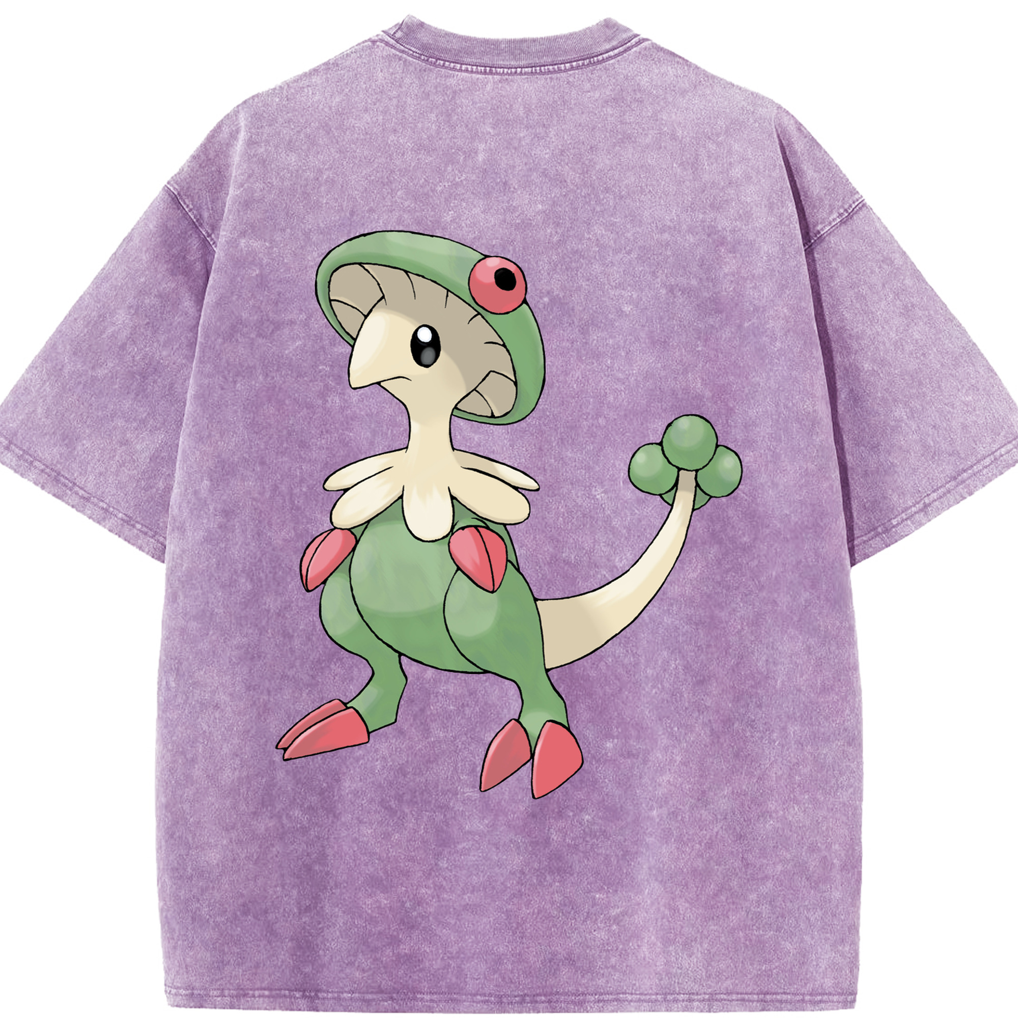 （画像用） ポケットモンスター Pokémon 綿100% ヴィンテージ風 半袖Tシャツ（背面プリント）