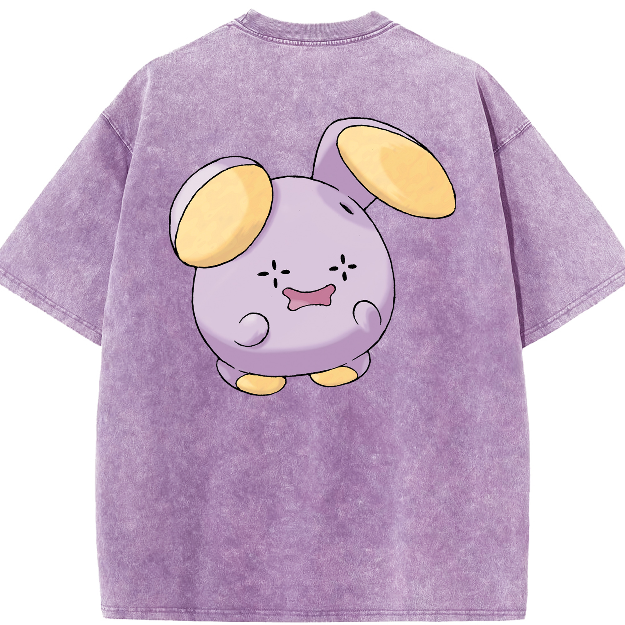 （画像用） ポケットモンスター Pokémon 綿100% ヴィンテージ風 半袖Tシャツ（背面プリント）
