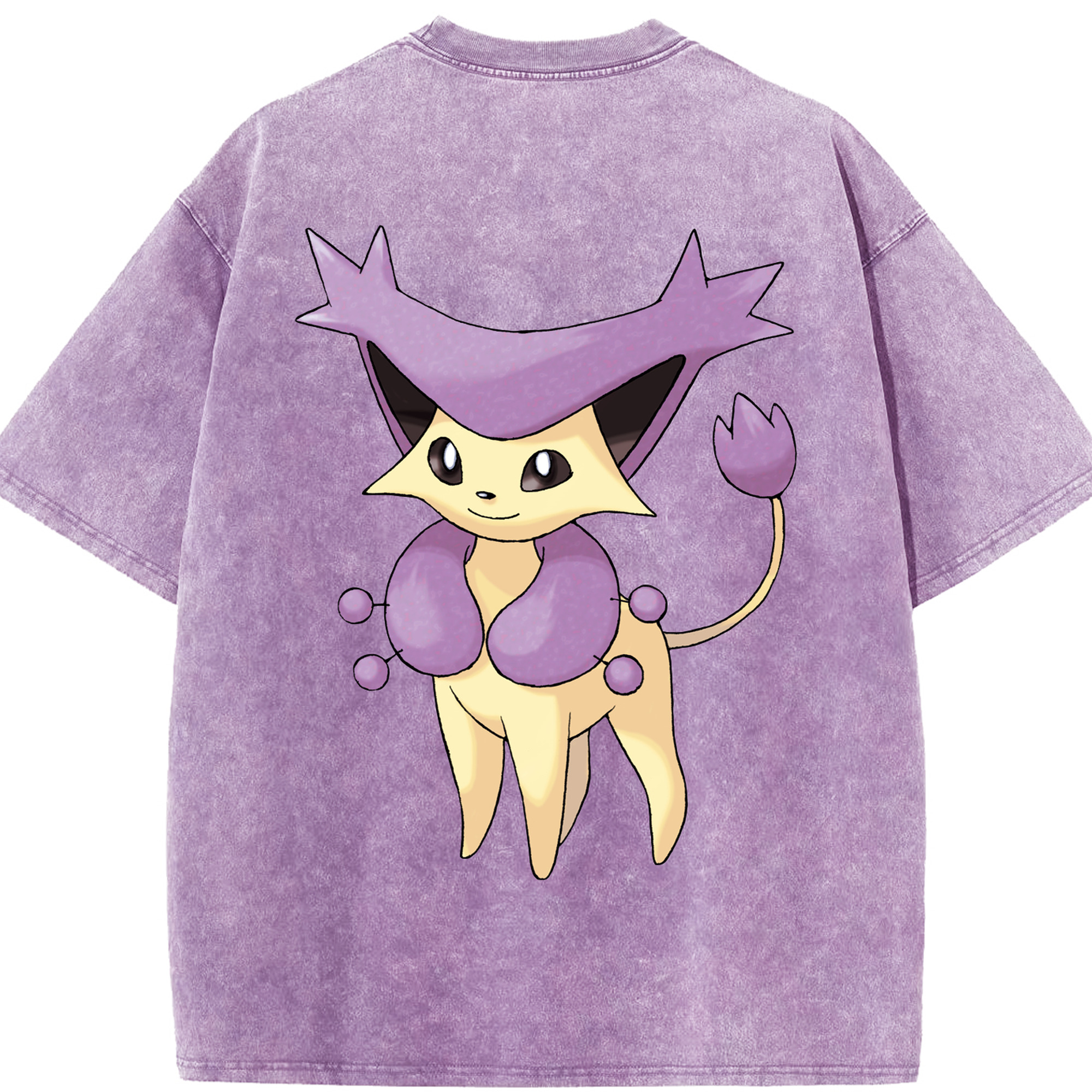 （画像用） ポケットモンスター Pokémon 綿100% ヴィンテージ風 半袖Tシャツ（背面プリント）