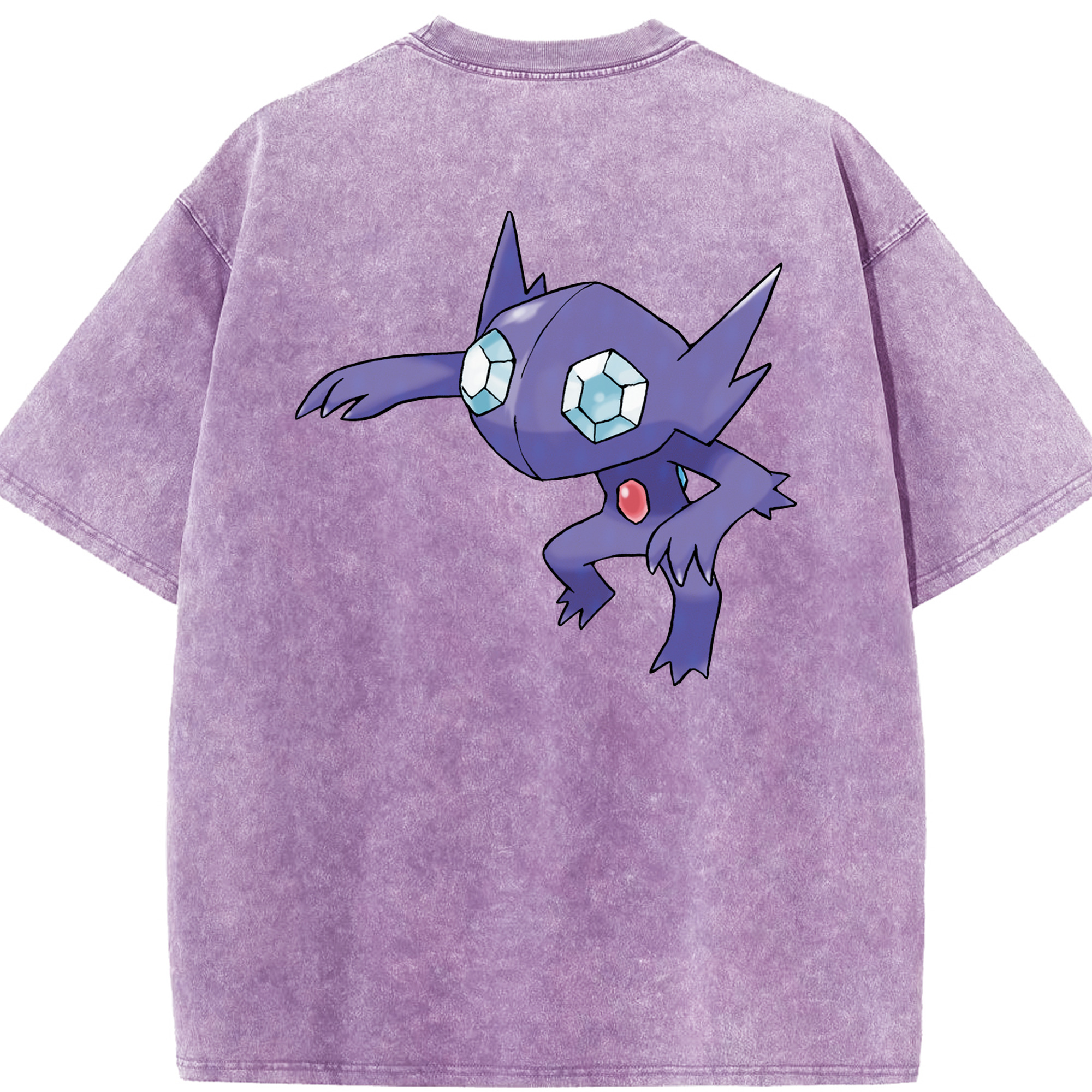 （画像用） ポケットモンスター Pokémon 綿100% ヴィンテージ風 半袖Tシャツ（背面プリント）