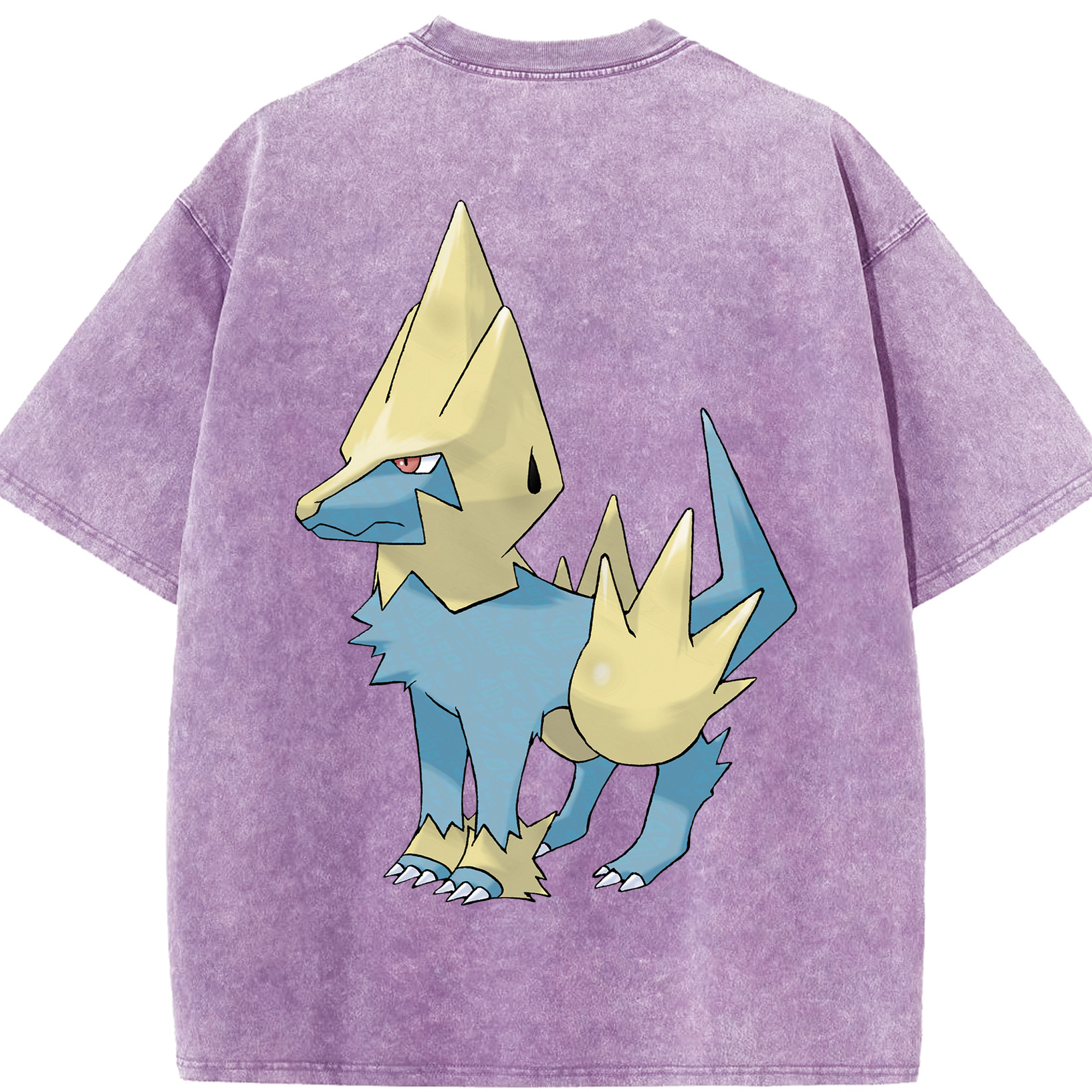 （画像用） ポケットモンスター Pokémon 綿100% ヴィンテージ風 半袖Tシャツ（背面プリント）
