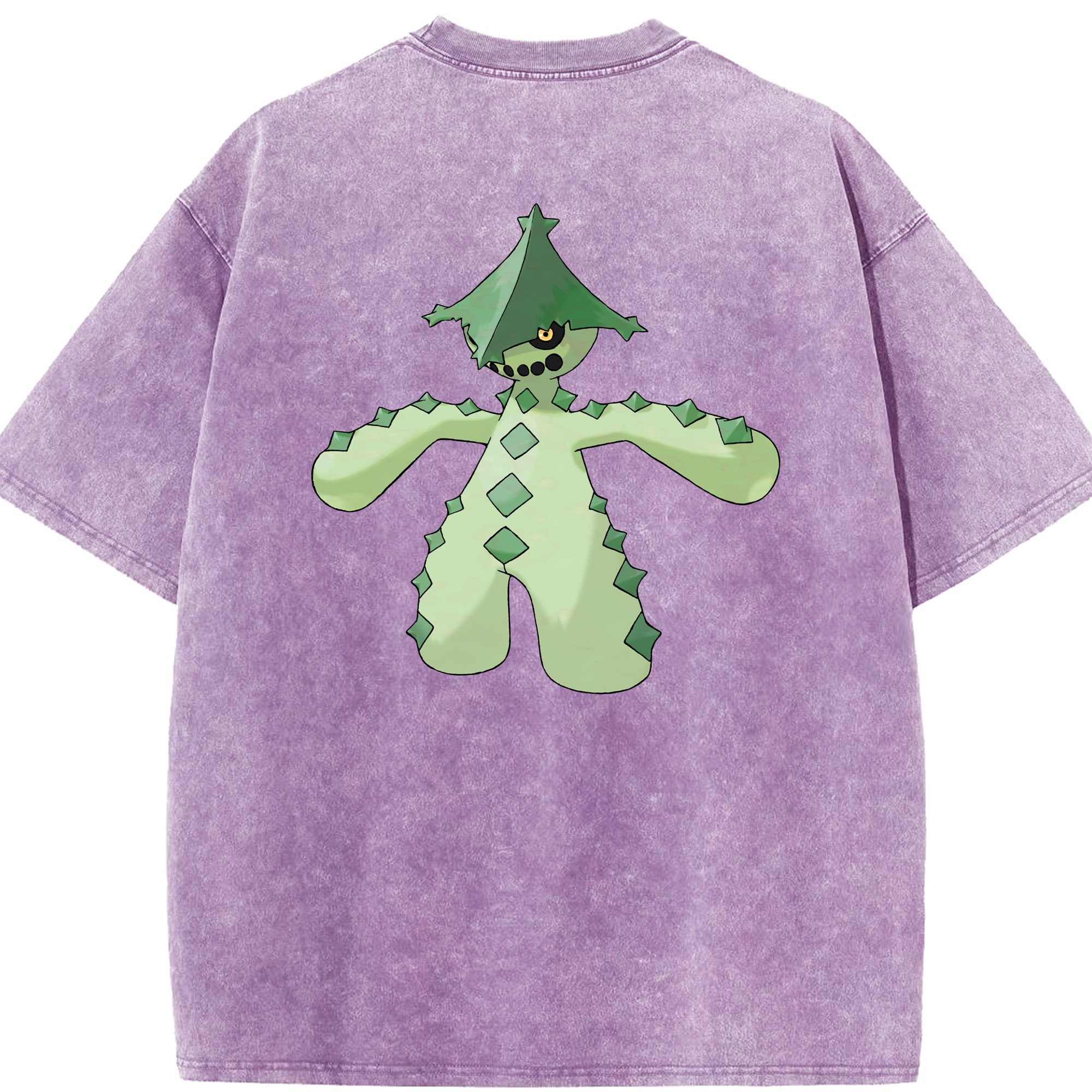 （画像用） ポケットモンスター Pokémon 綿100% ヴィンテージ風 半袖Tシャツ（背面プリント）