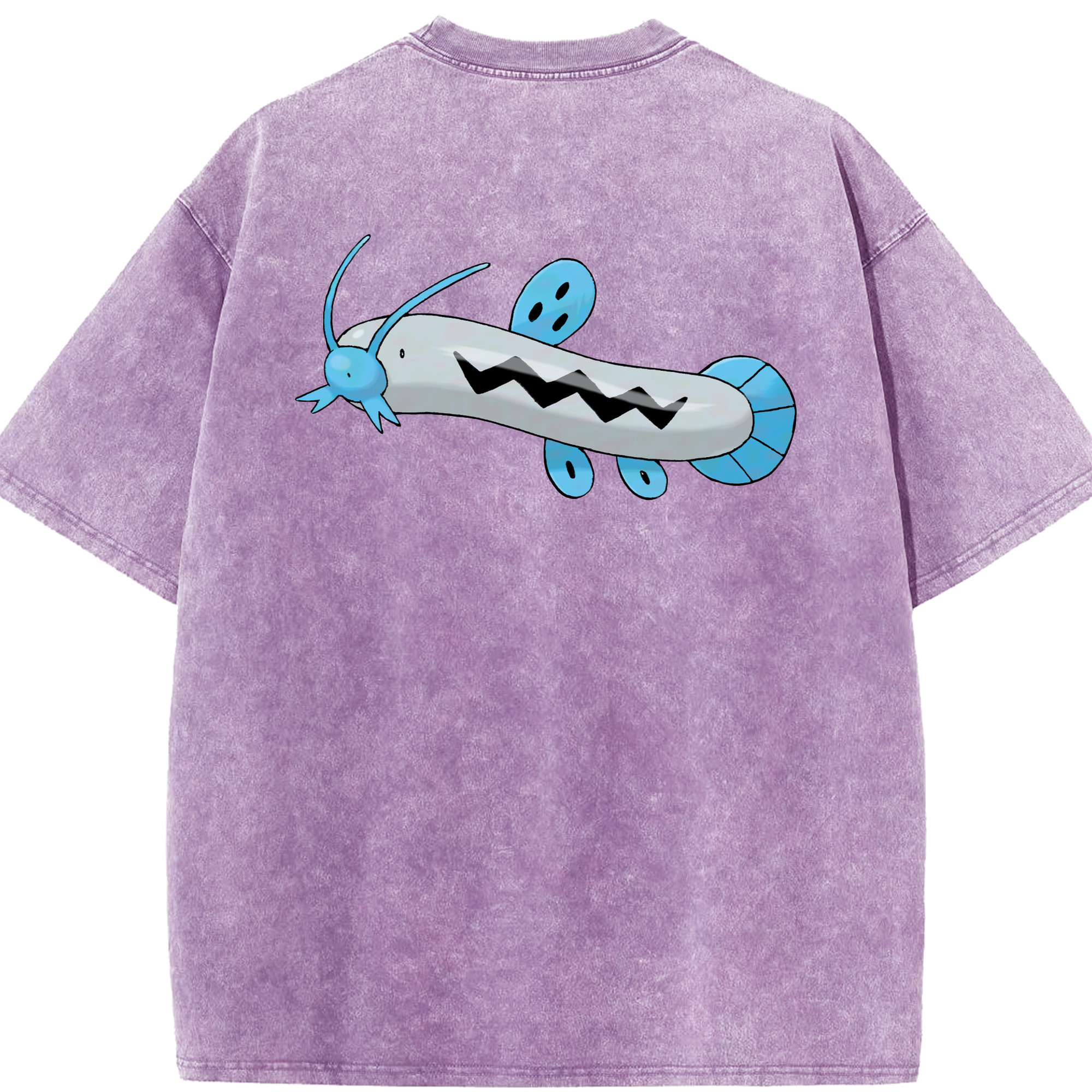 （画像用） ポケットモンスター Pokémon 綿100% ヴィンテージ風 半袖Tシャツ（背面プリント）