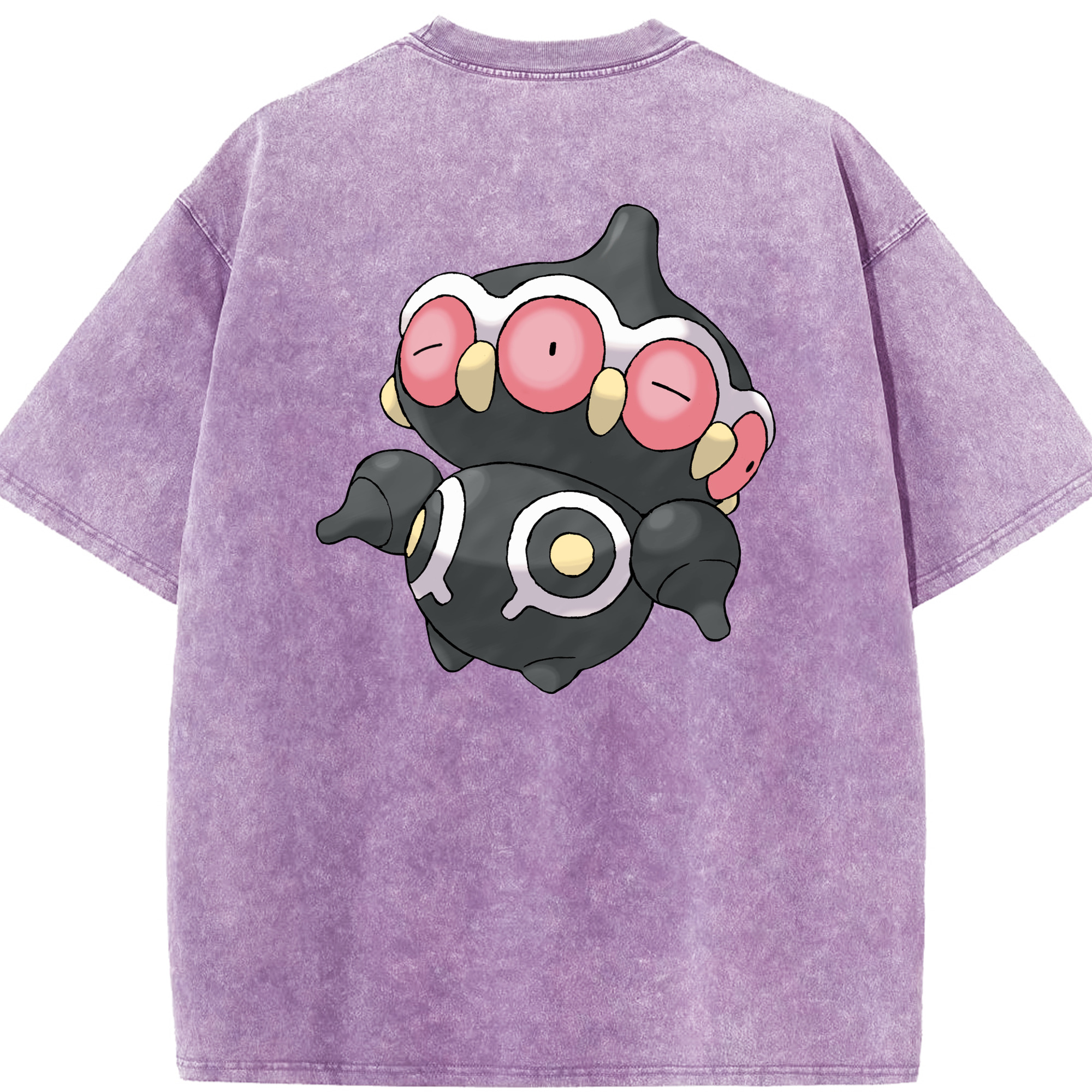 （画像用） ポケットモンスター Pokémon 綿100% ヴィンテージ風 半袖Tシャツ（背面プリント）