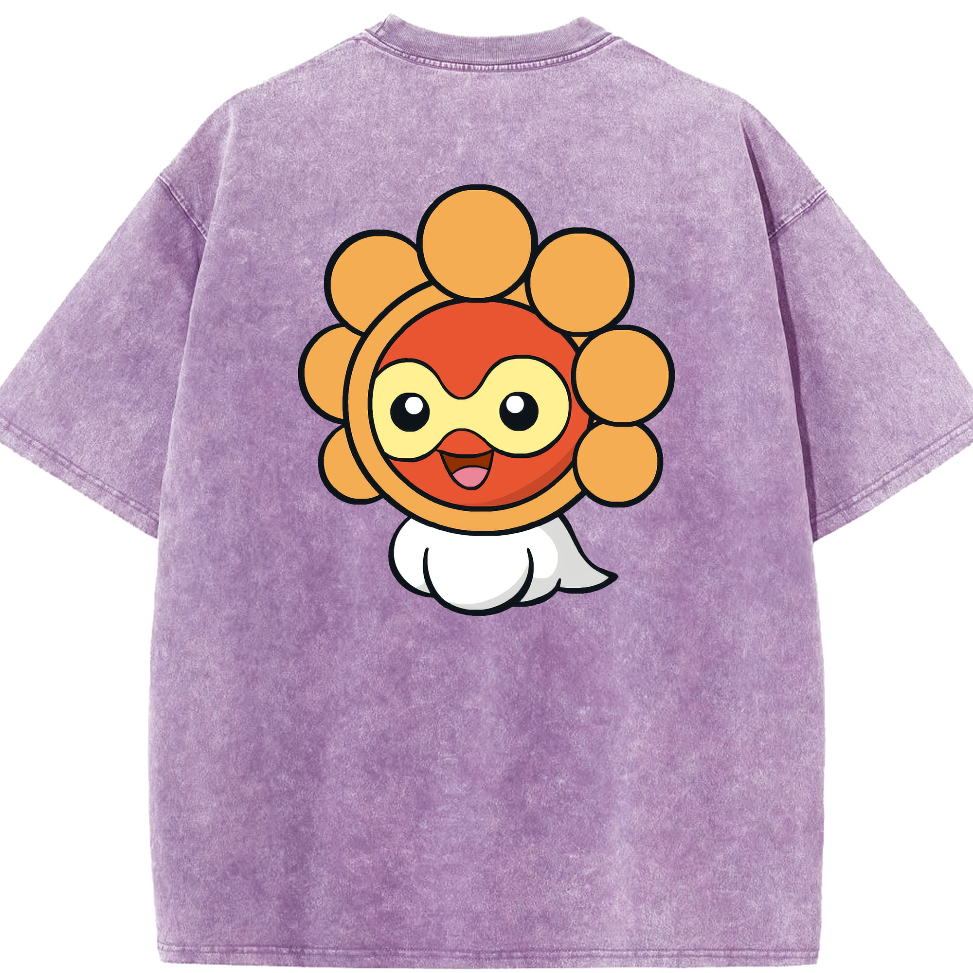 （画像用） ポケットモンスター Pokémon 綿100% ヴィンテージ風 半袖Tシャツ（背面プリント）