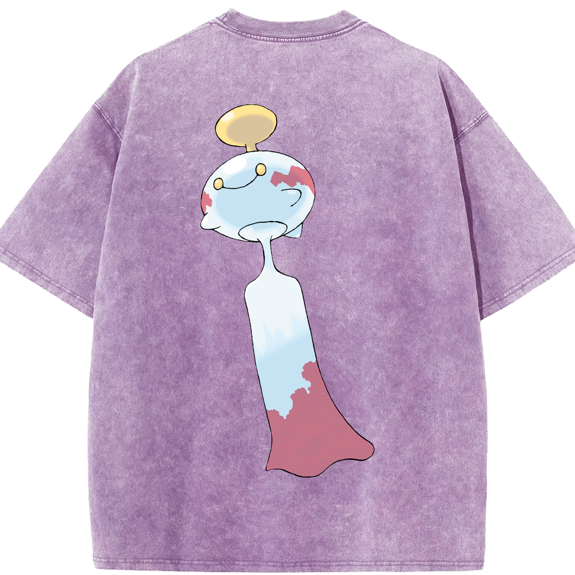 （画像用） ポケットモンスター Pokémon 綿100% ヴィンテージ風 半袖Tシャツ（背面プリント）