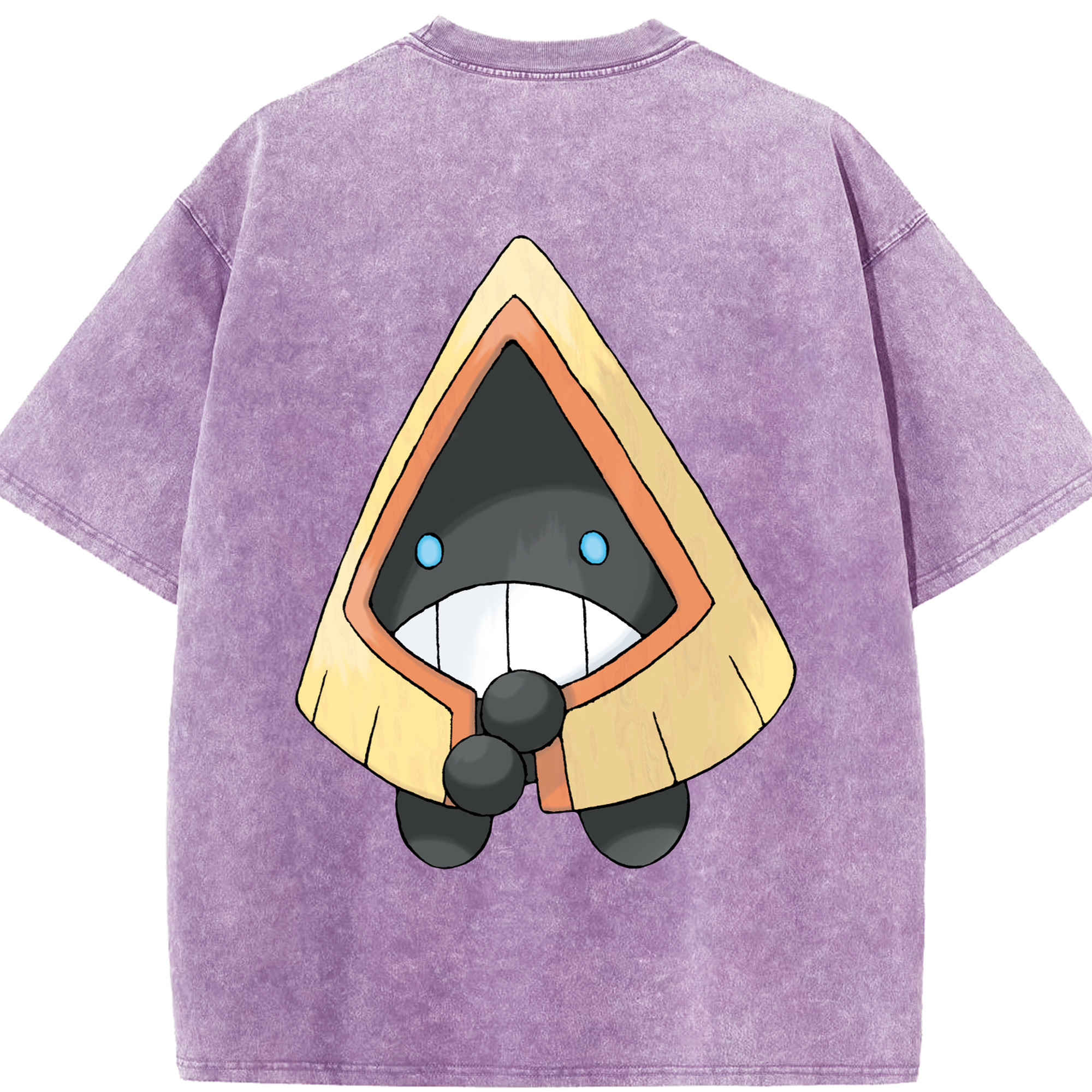 （画像用） ポケットモンスター Pokémon 綿100% ヴィンテージ風 半袖Tシャツ（背面プリント）