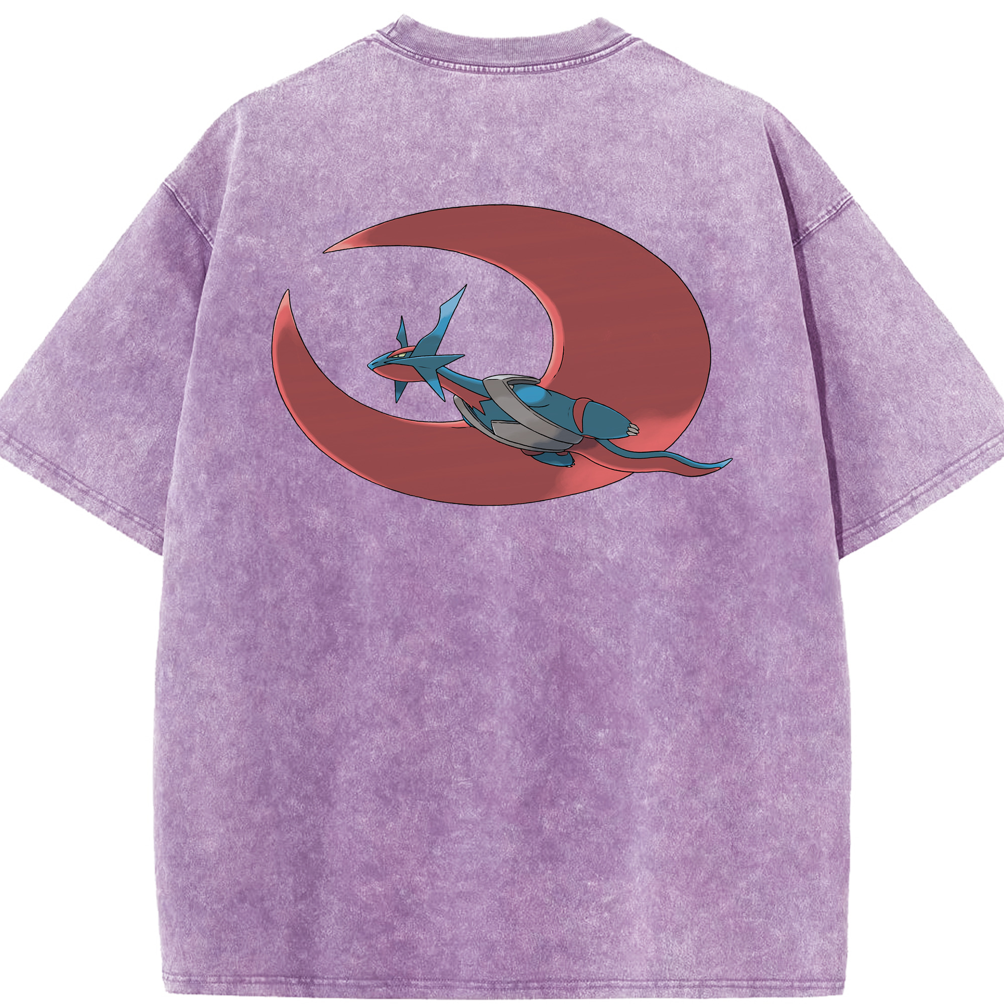 （画像用） ポケットモンスター Pokémon 綿100% ヴィンテージ風 半袖Tシャツ（背面プリント）