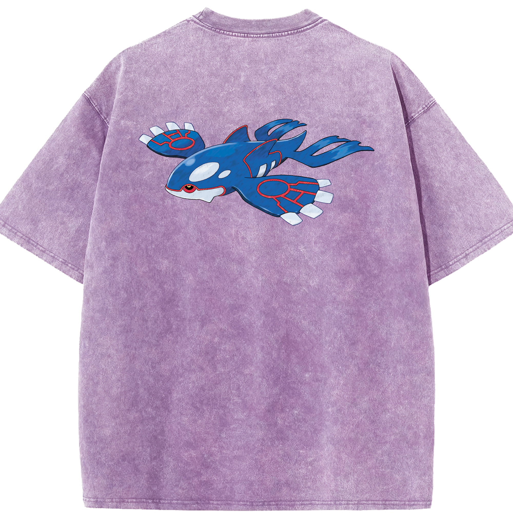 （画像用） ポケットモンスター Pokémon 綿100% ヴィンテージ風 半袖Tシャツ（背面プリント）