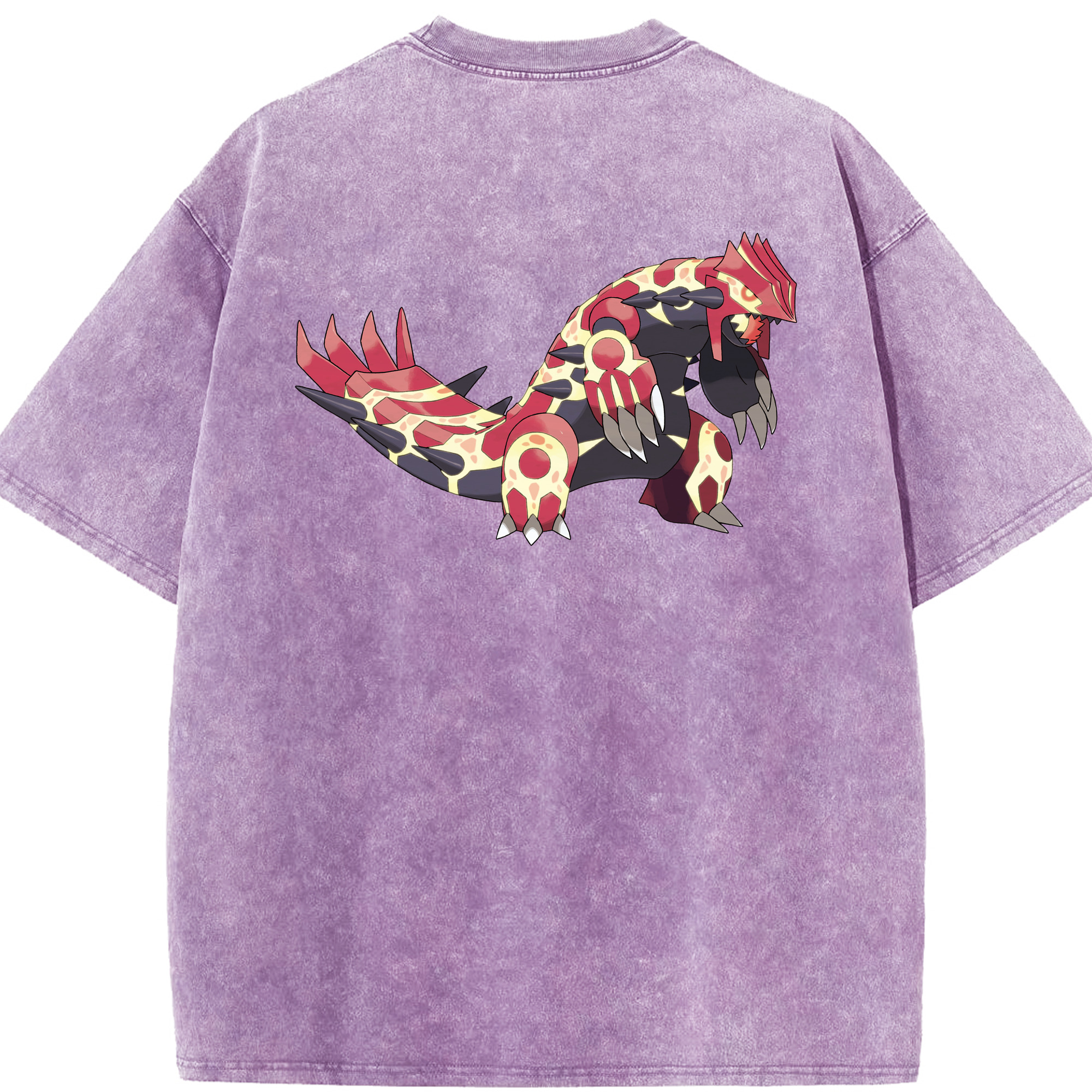 （画像用） ポケットモンスター Pokémon 綿100% ヴィンテージ風 半袖Tシャツ（背面プリント）