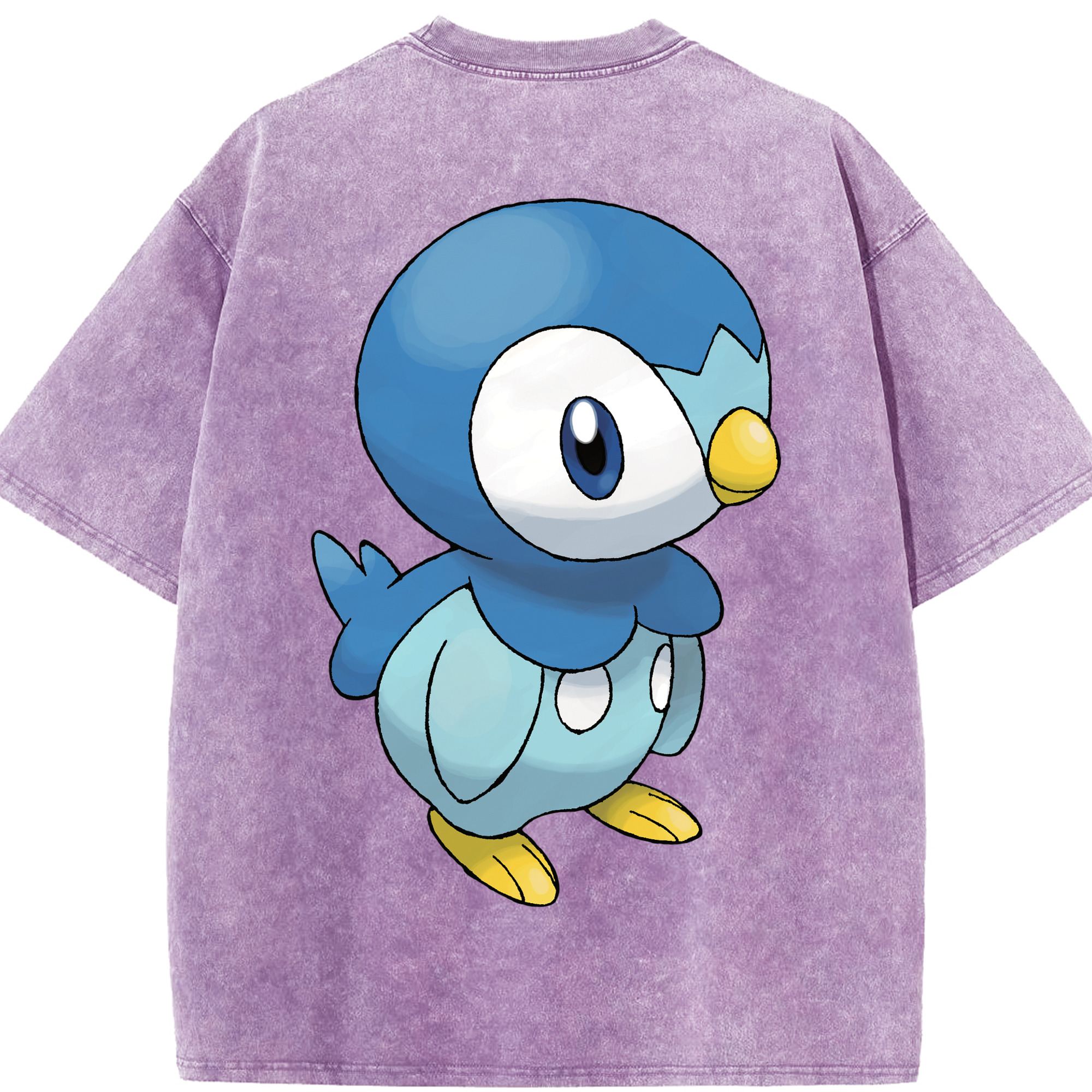 （画像用） ポケットモンスター Pokémon 綿100% ヴィンテージ風 半袖Tシャツ（背面プリント）