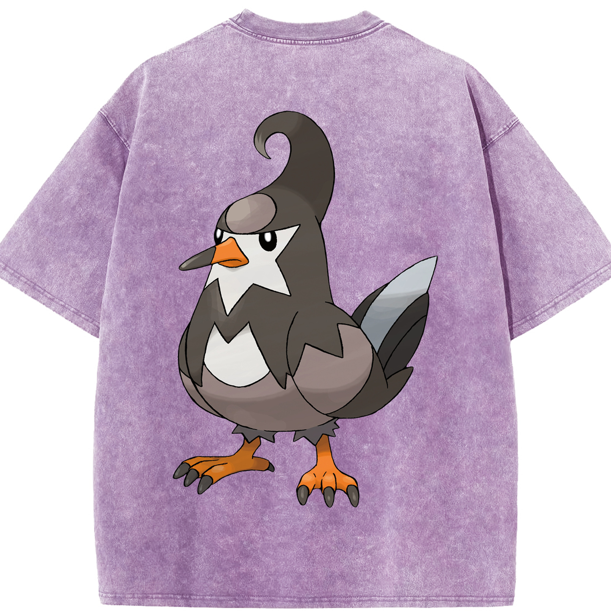 （画像用） ポケットモンスター Pokémon 綿100% ヴィンテージ風 半袖Tシャツ（背面プリント）