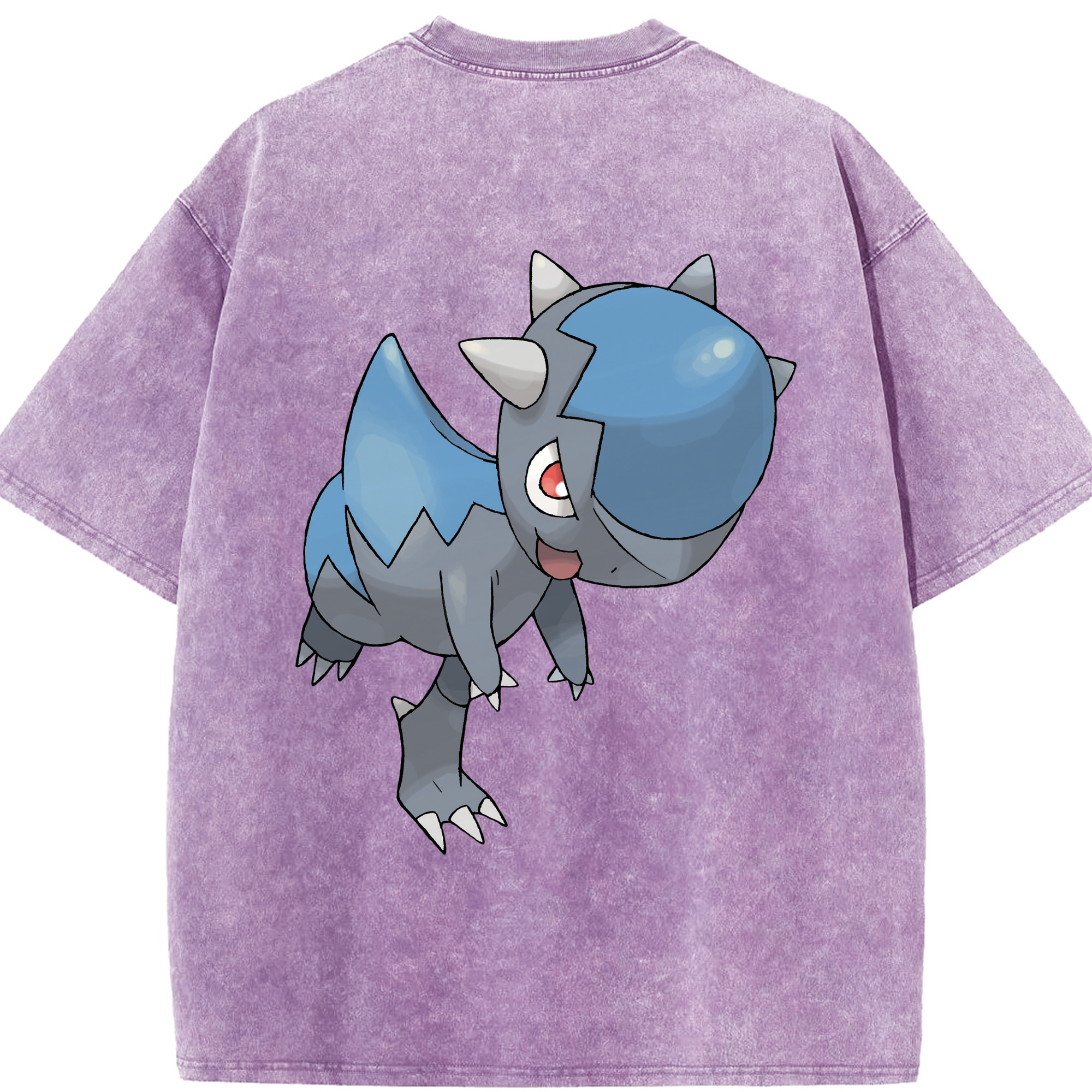 （画像用） ポケットモンスター Pokémon 綿100% ヴィンテージ風 半袖Tシャツ（背面プリント）