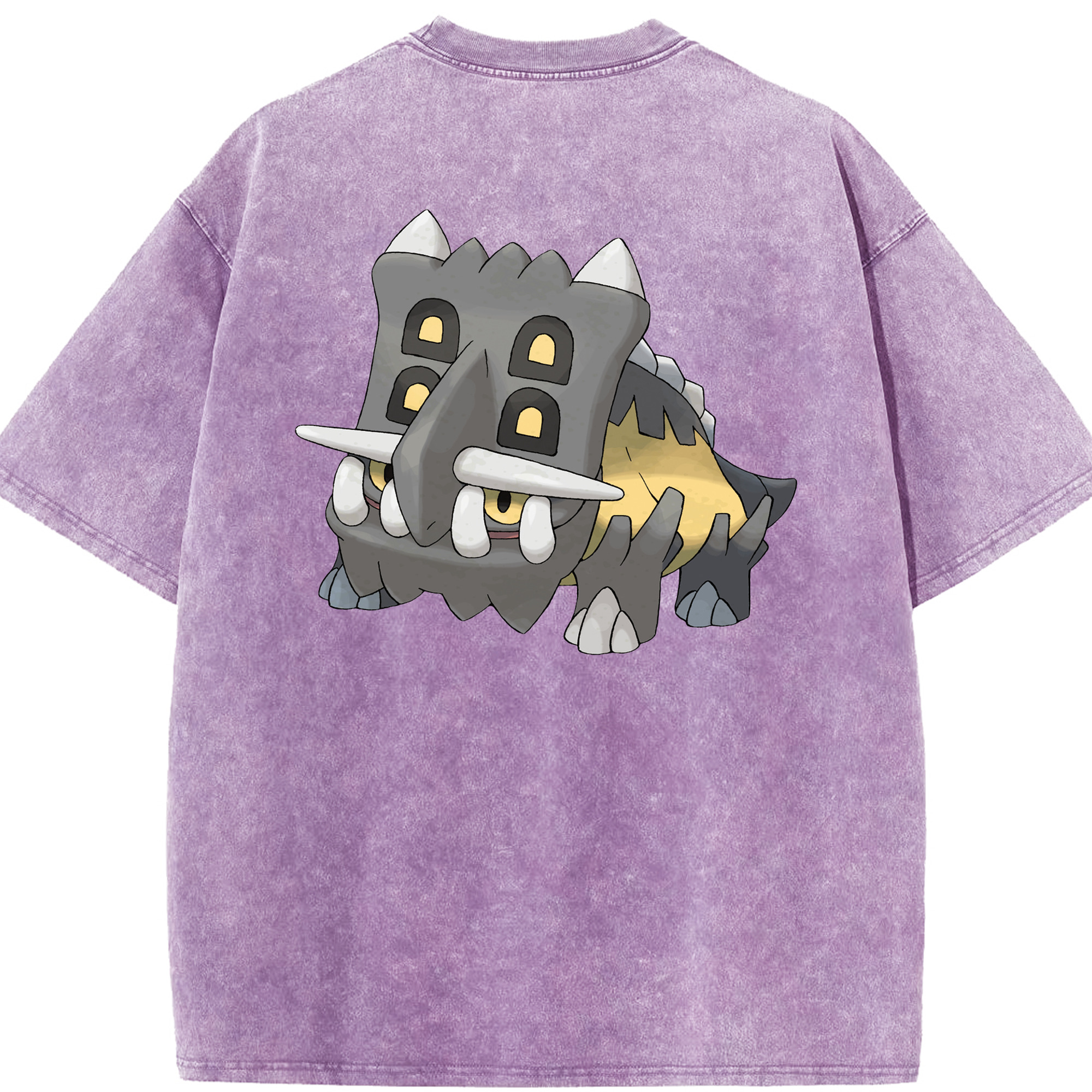 （画像用） ポケットモンスター Pokémon 綿100% ヴィンテージ風 半袖Tシャツ（背面プリント）