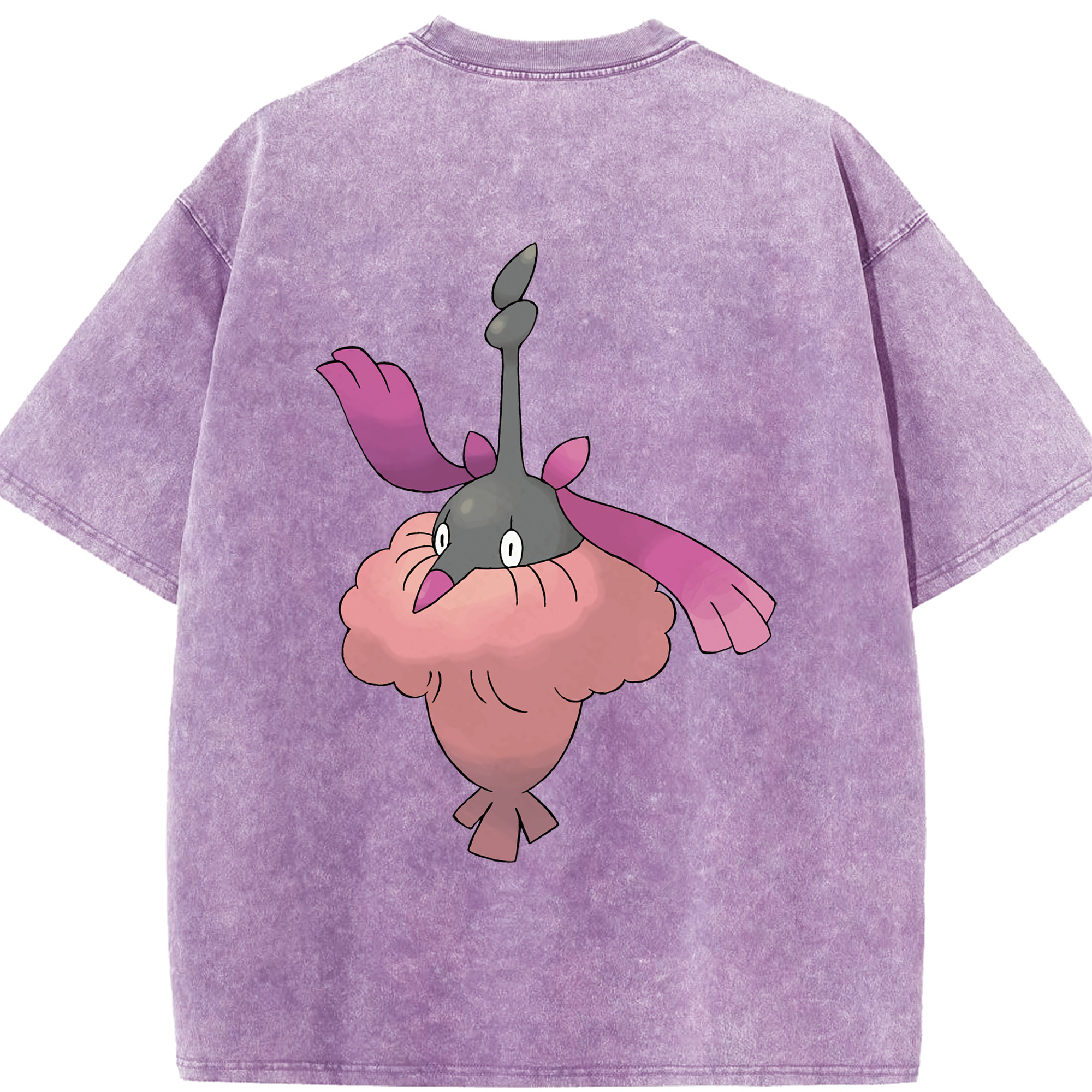 （画像用） ポケットモンスター Pokémon 綿100% ヴィンテージ風 半袖Tシャツ（背面プリント）