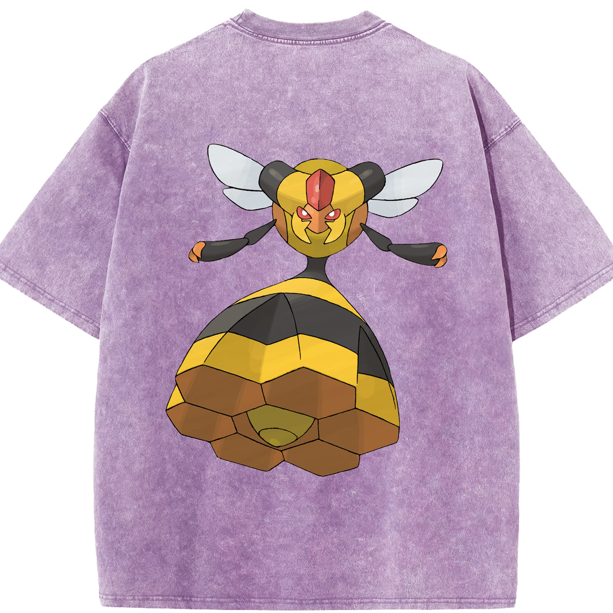 （画像用） ポケットモンスター Pokémon 綿100% ヴィンテージ風 半袖Tシャツ（背面プリント）