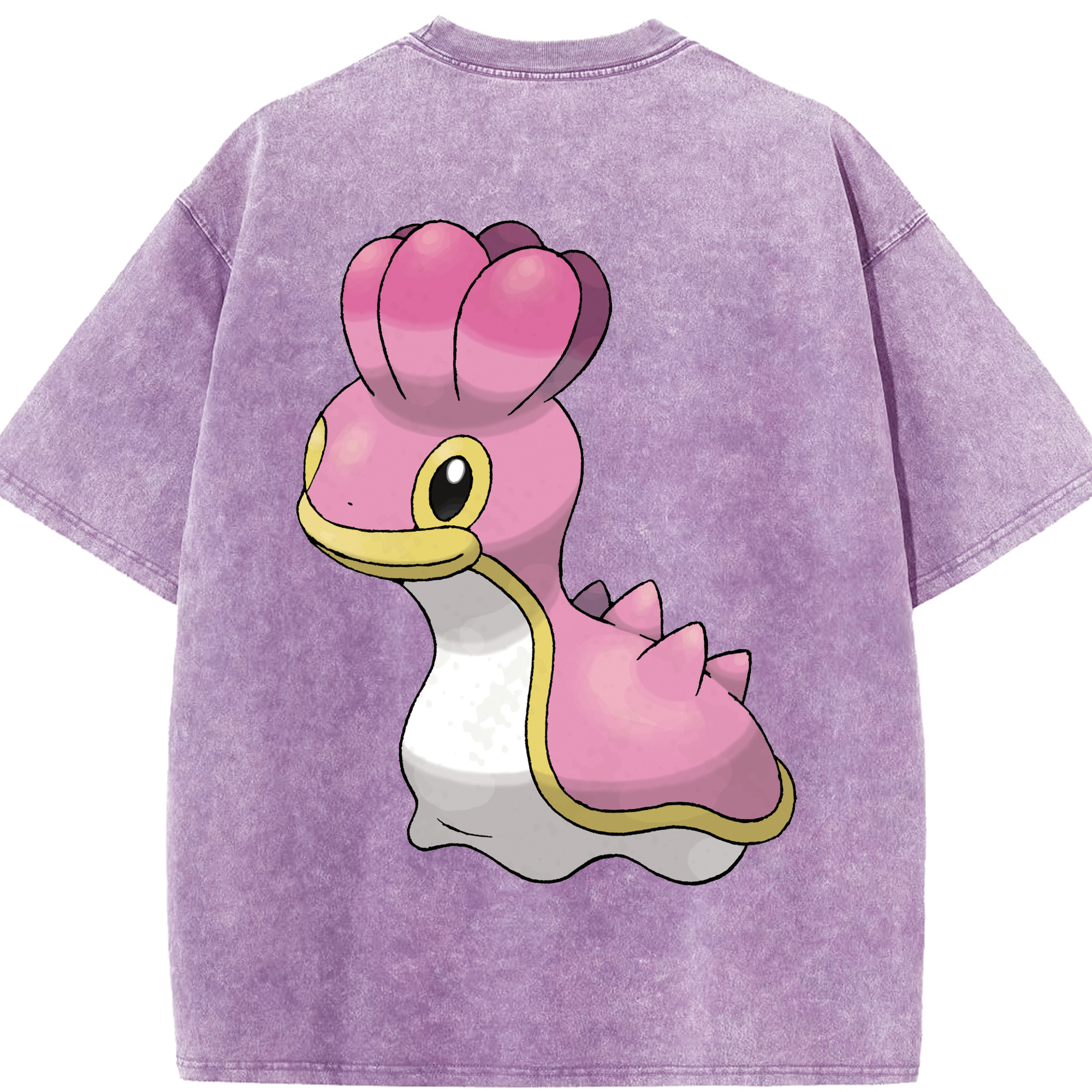 （画像用） ポケットモンスター Pokémon 綿100% ヴィンテージ風 半袖Tシャツ（背面プリント）