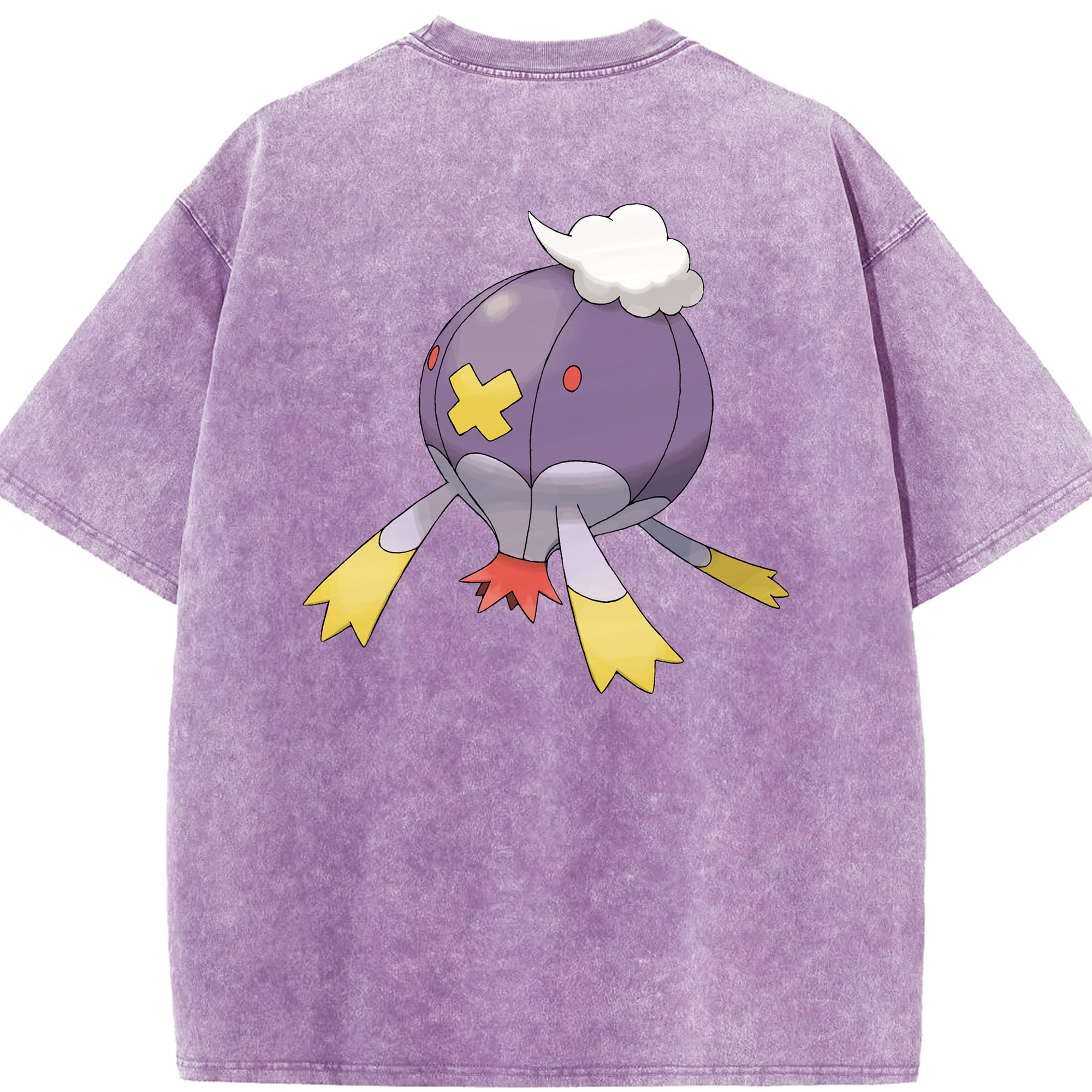 （画像用） ポケットモンスター Pokémon 綿100% ヴィンテージ風 半袖Tシャツ（背面プリント）