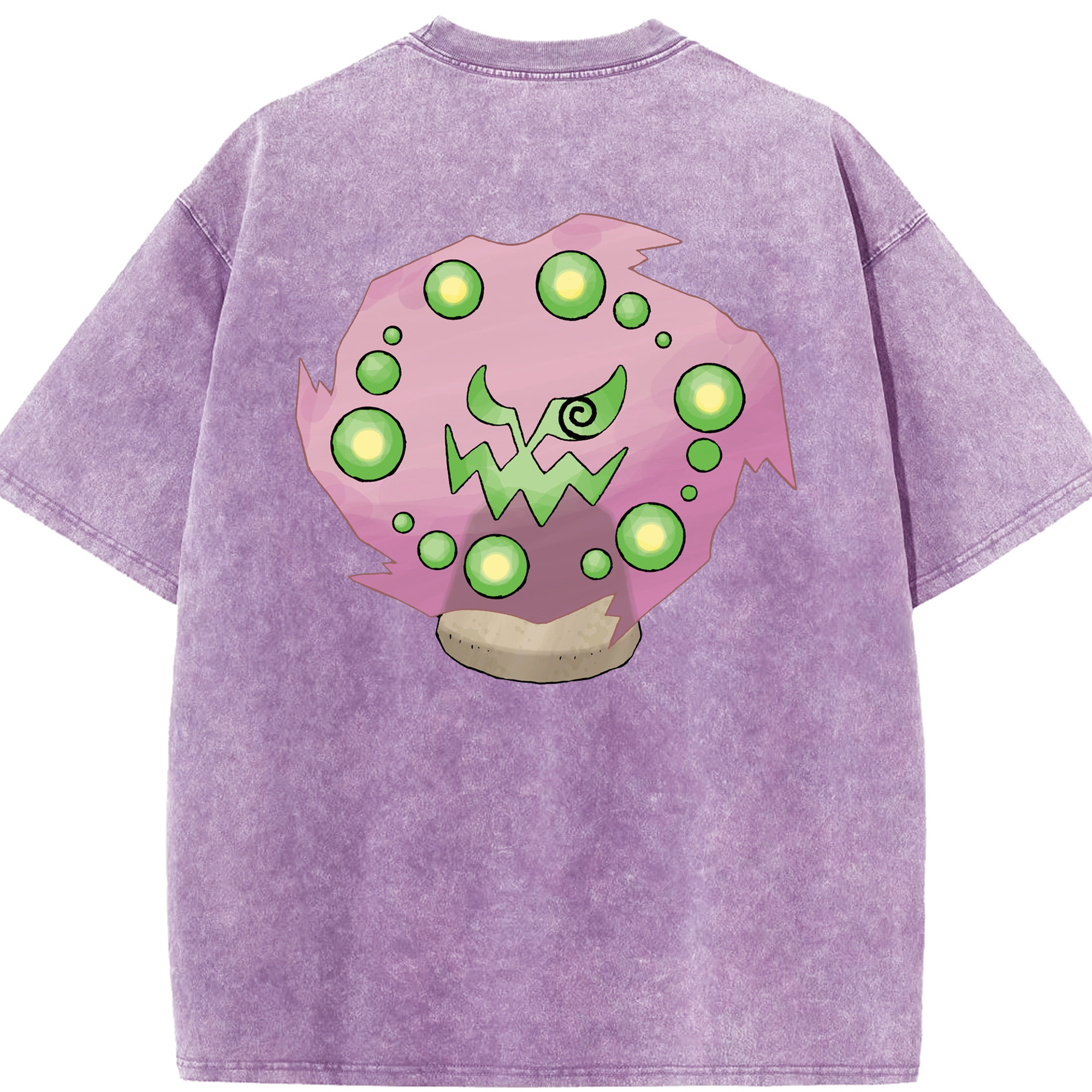 （画像用） ポケットモンスター Pokémon 綿100% ヴィンテージ風 半袖Tシャツ（背面プリント）
