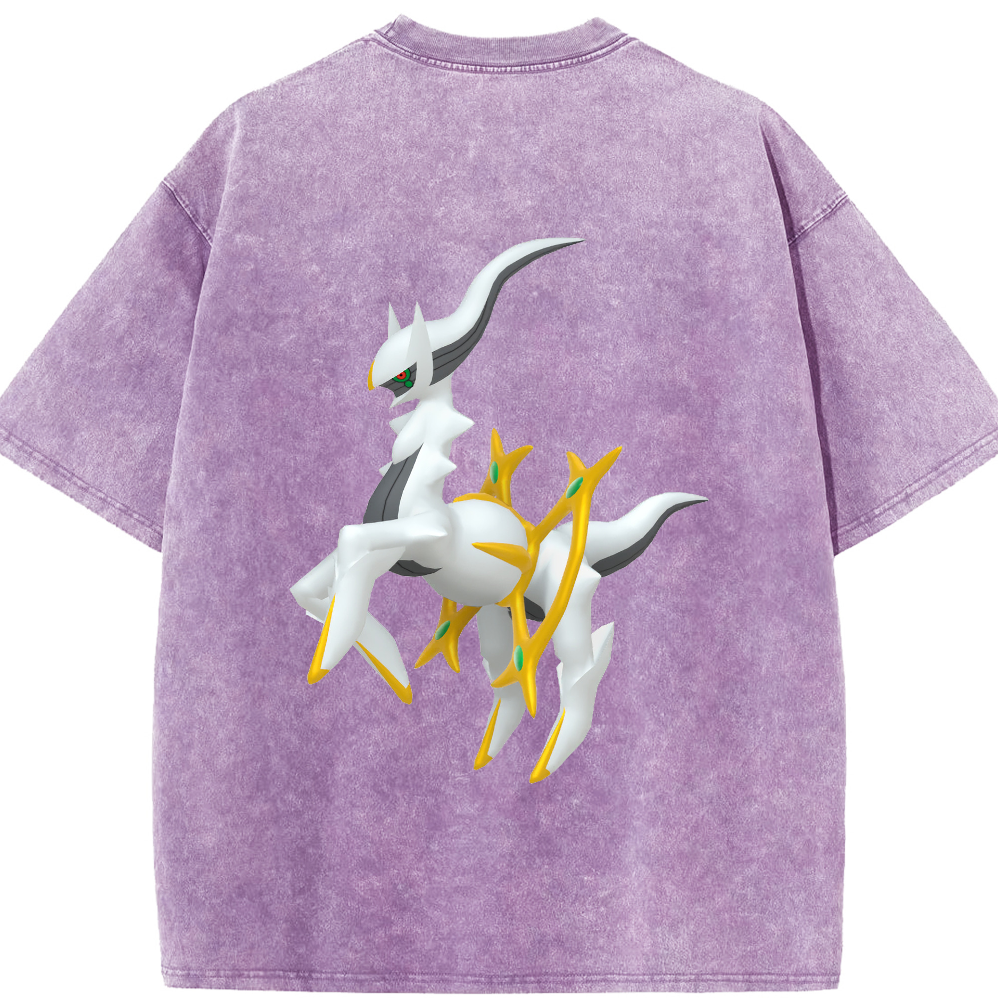 （画像用） ポケットモンスター Pokémon 綿100% ヴィンテージ風 半袖Tシャツ（背面プリント）