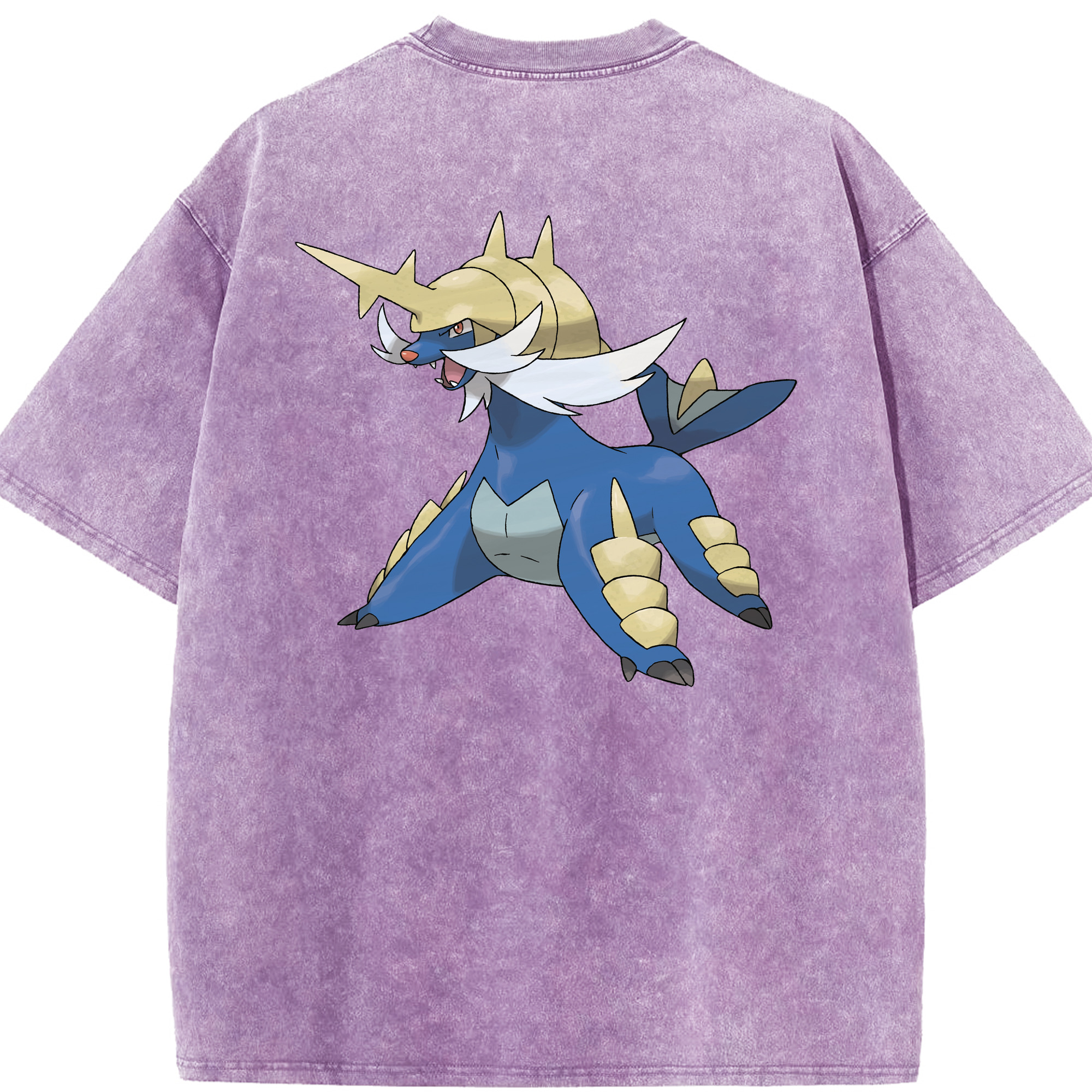 （画像用） ポケットモンスター Pokémon 綿100% ヴィンテージ風 半袖Tシャツ（背面プリント）