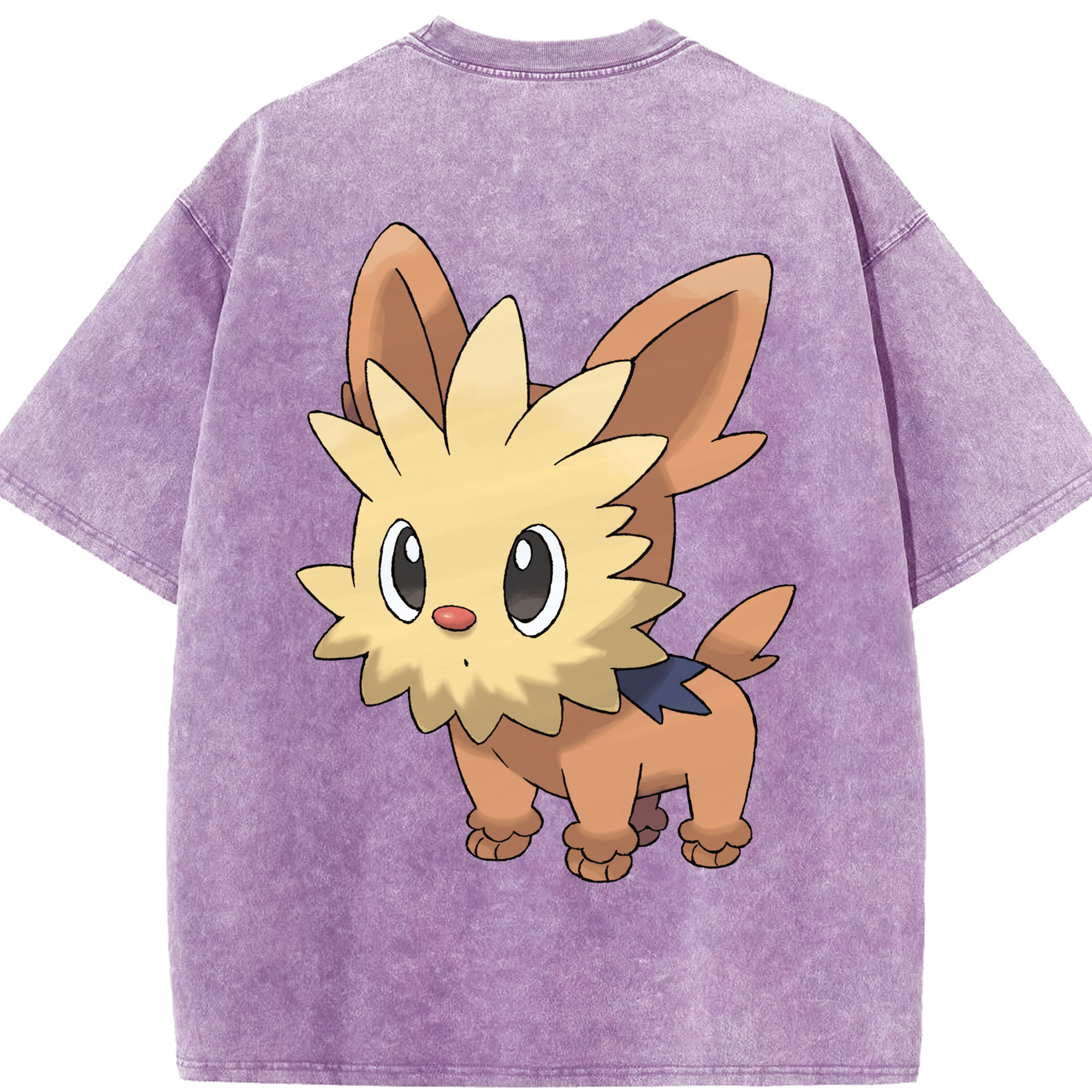 （画像用） ポケットモンスター Pokémon 綿100% ヴィンテージ風 半袖Tシャツ（背面プリント）