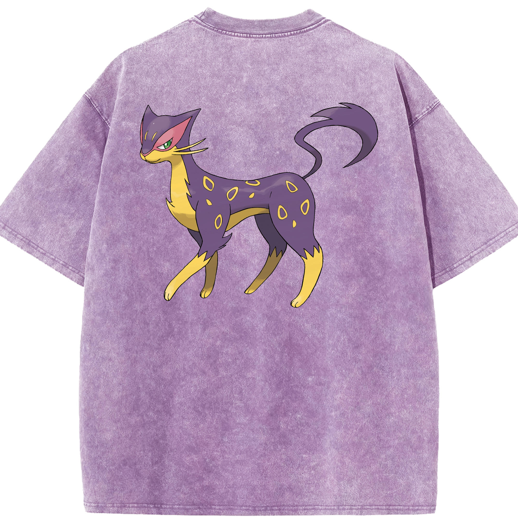 （画像用） ポケットモンスター Pokémon 綿100% ヴィンテージ風 半袖Tシャツ（背面プリント）