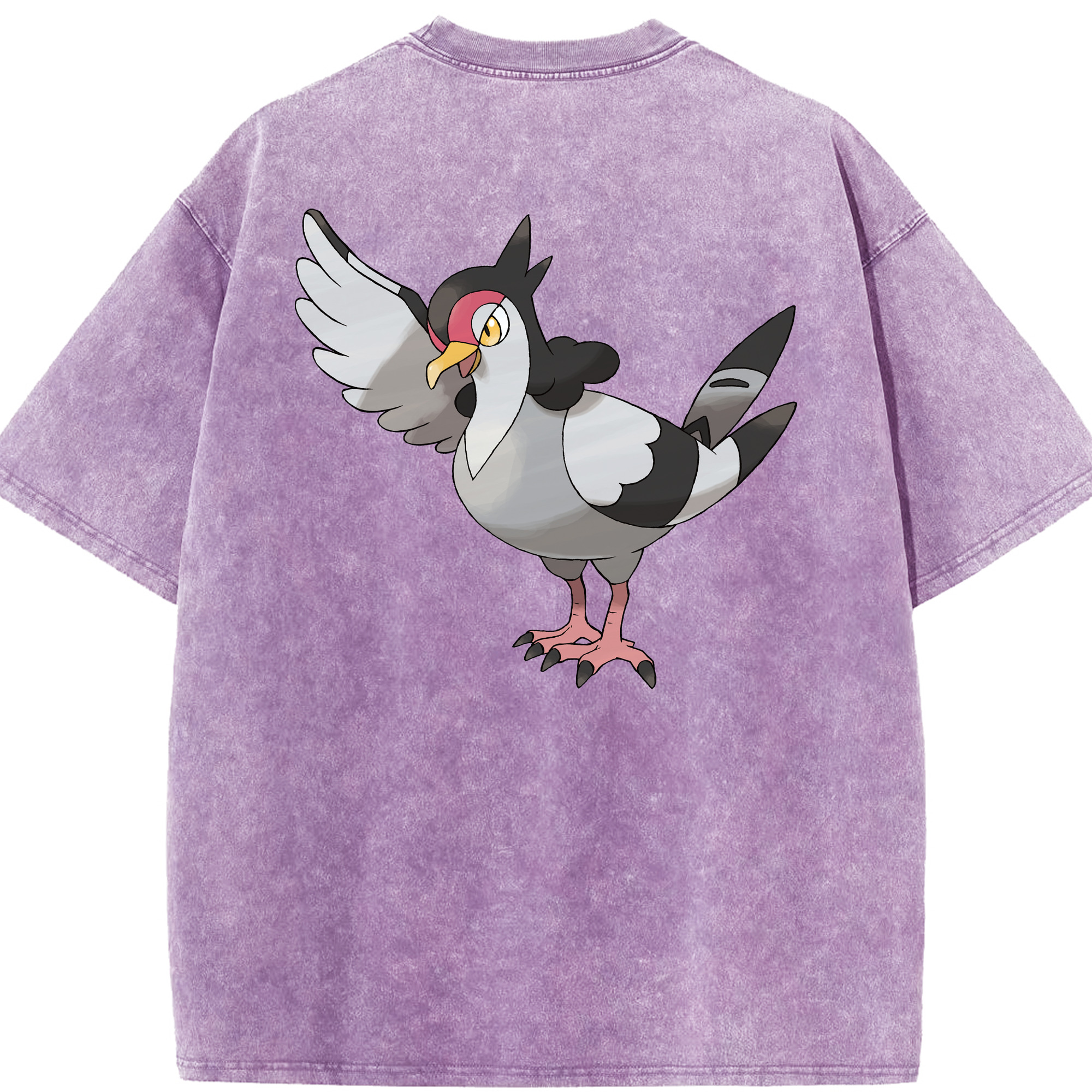 （画像用） ポケットモンスター Pokémon 綿100% ヴィンテージ風 半袖Tシャツ（背面プリント）