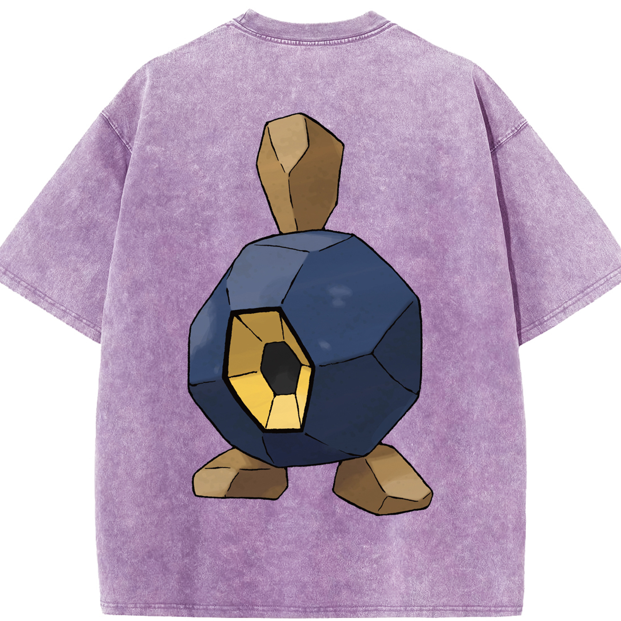 （画像用） ポケットモンスター Pokémon 綿100% ヴィンテージ風 半袖Tシャツ（背面プリント）