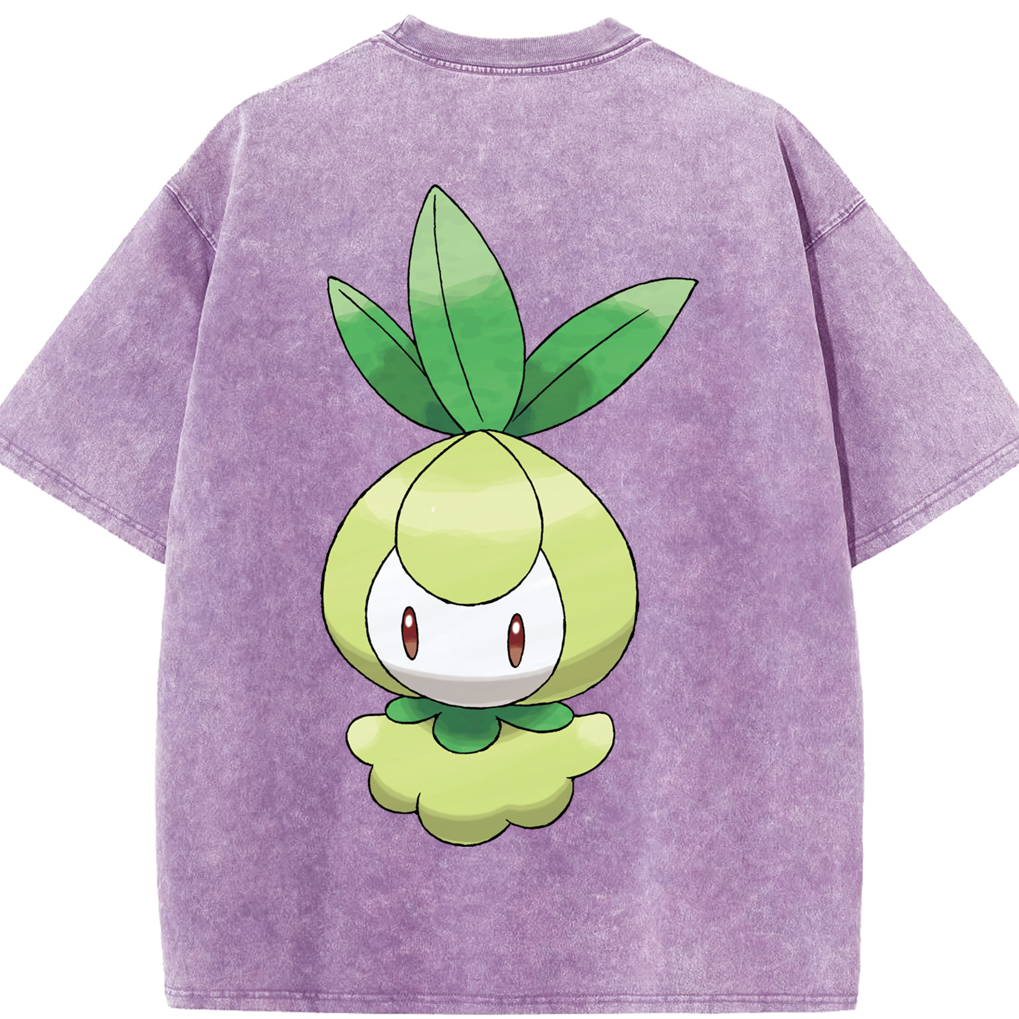 （画像用） ポケットモンスター Pokémon 綿100% ヴィンテージ風 半袖Tシャツ（背面プリント）