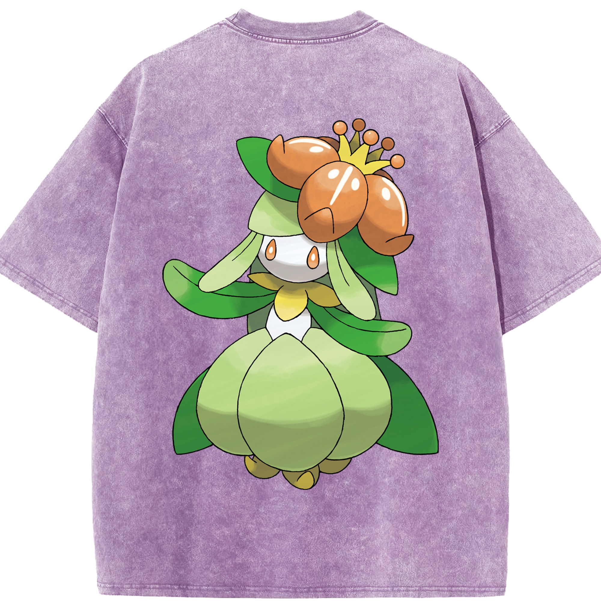 （画像用） ポケットモンスター Pokémon 綿100% ヴィンテージ風 半袖Tシャツ（背面プリント）