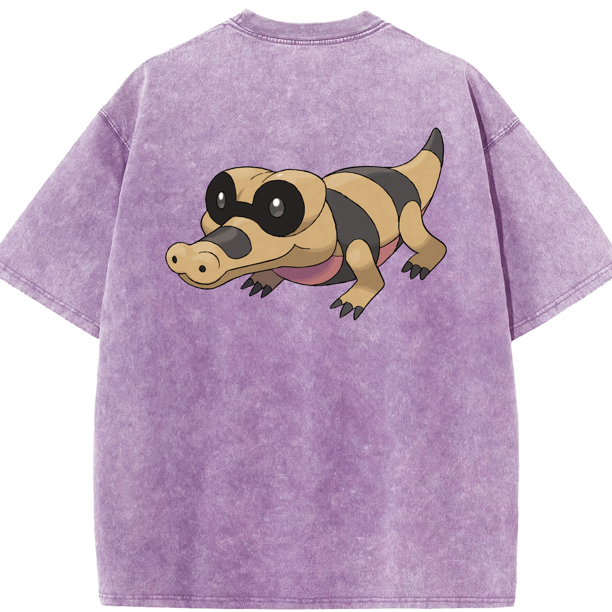 （画像用） ポケットモンスター Pokémon 綿100% ヴィンテージ風 半袖Tシャツ（背面プリント）